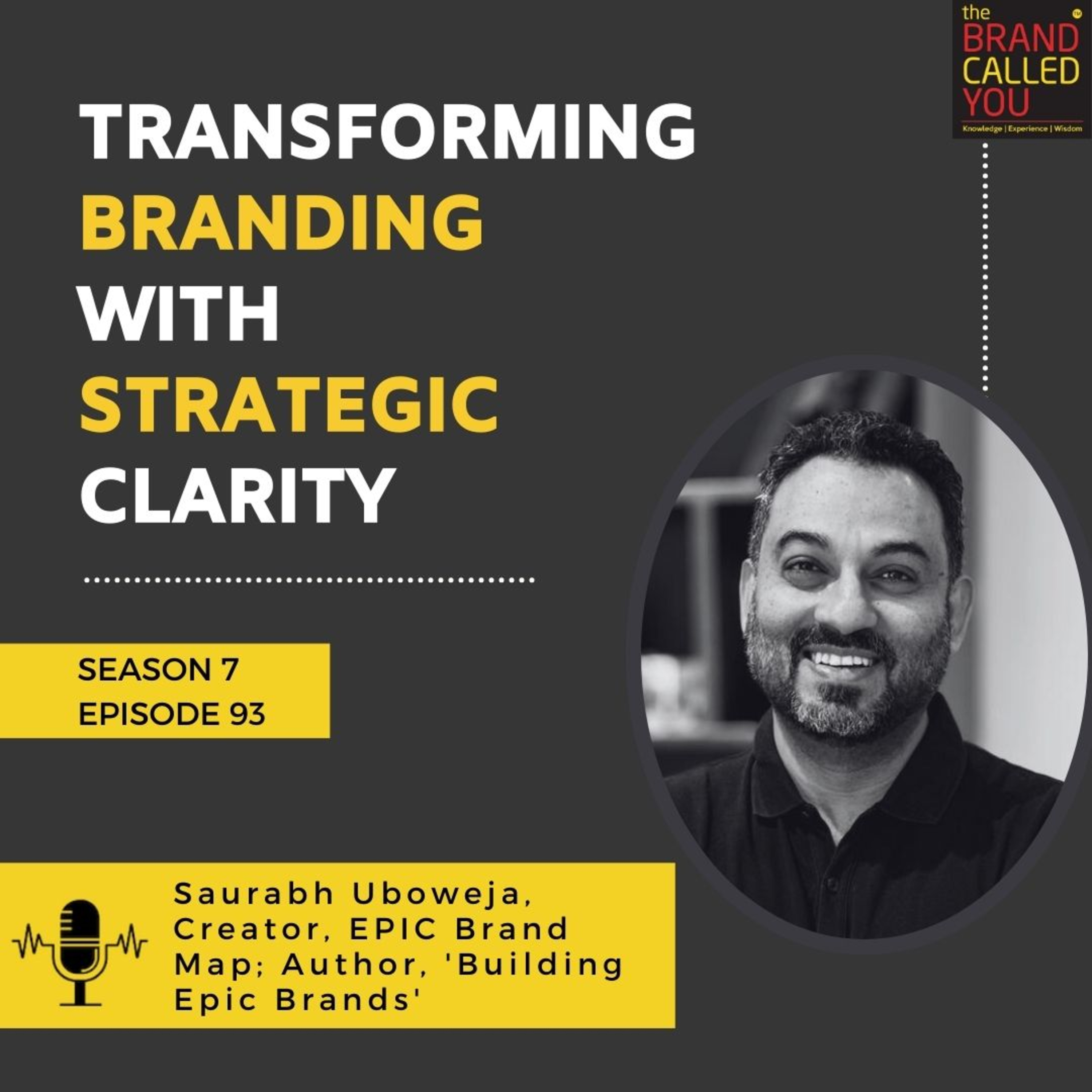 Saurabh Uboweja, Creator of EPIC Brand Map & Author: Transforming Branding with Strategic Clarity