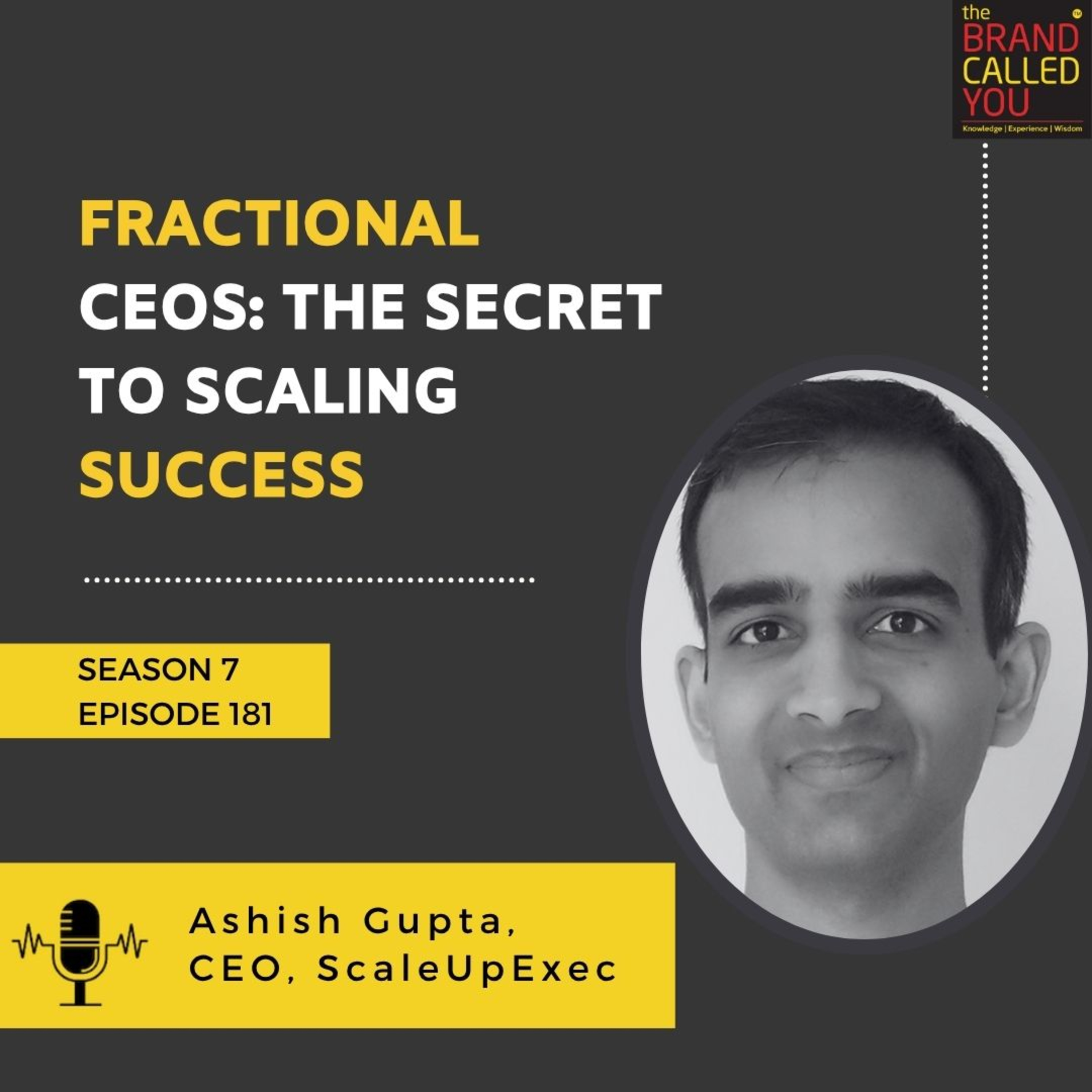 Fractional CEOs: The Secret to Scaling Success | Ashish Gupta, CEO, ScaleUpExec