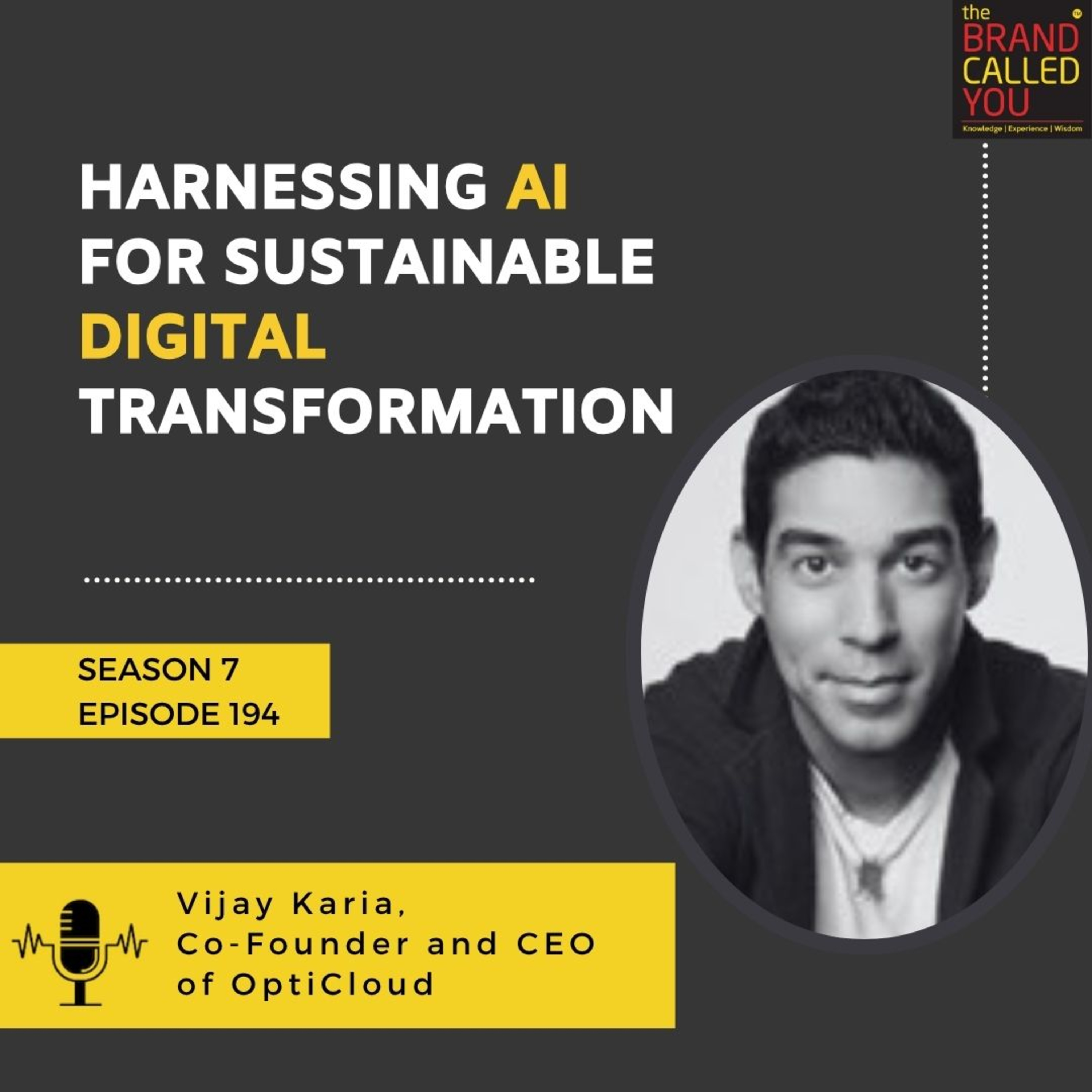 Vijay Karia, Co-Founder & CEO of OptiCloud: Harnessing AI for Sustainable Digital Transformation