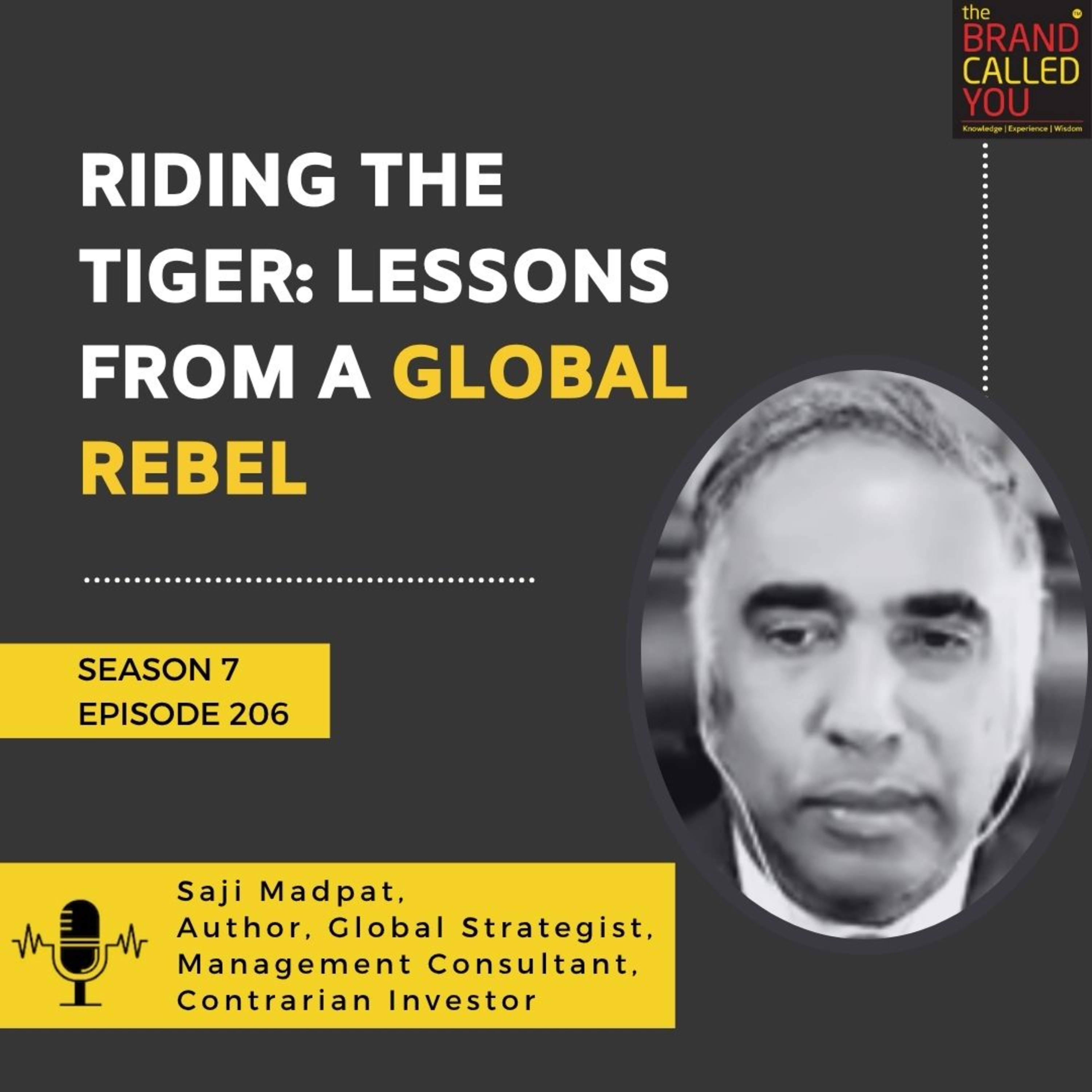 Riding the Tiger: Lessons from a Global Rebel | Saji Madpat, Author, Global Strategist, Management Consultant, Contrarian Investor