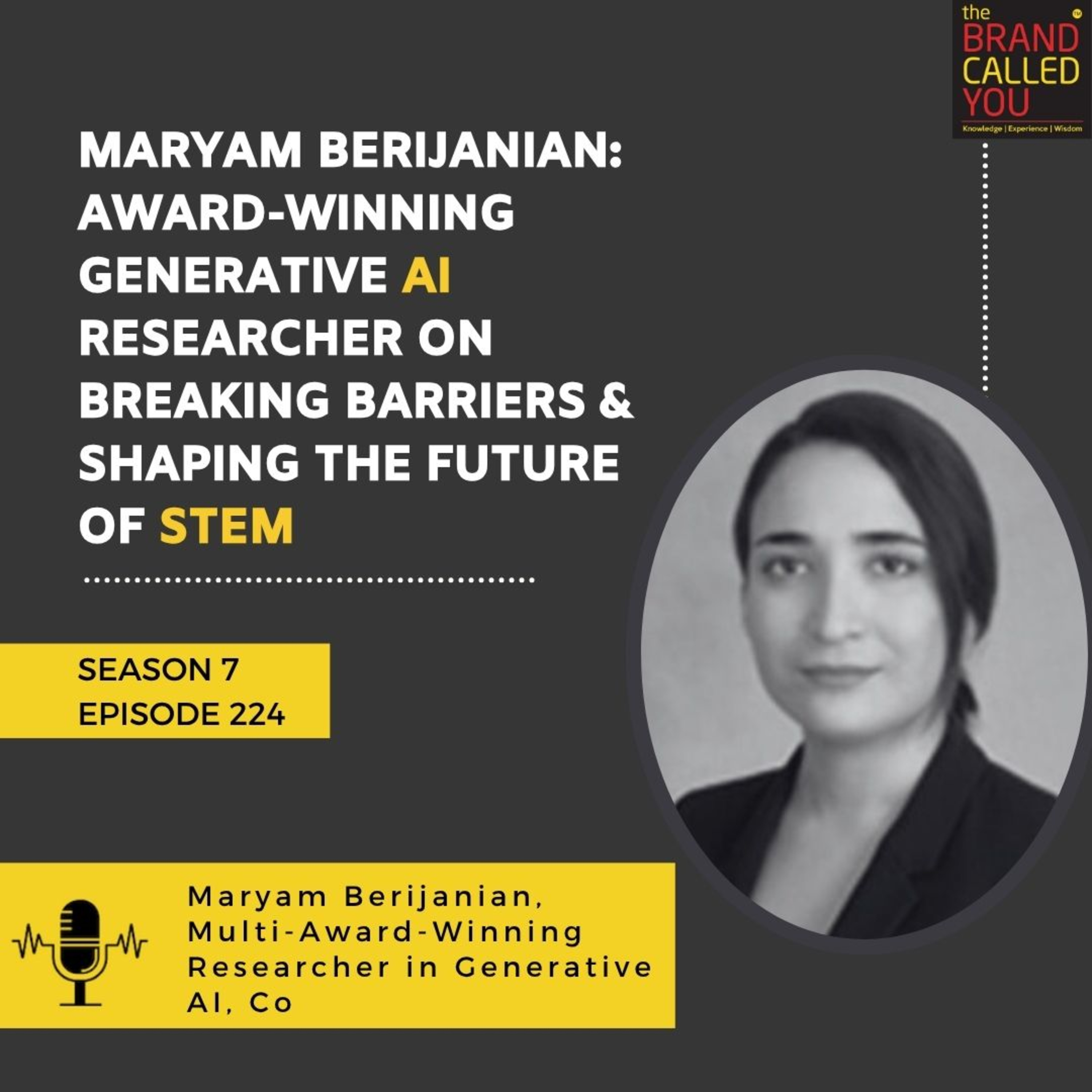 Maryam Berijanian: Award-Winning Generative AI Researcher on Breaking Barriers & Shaping the Future of STEM