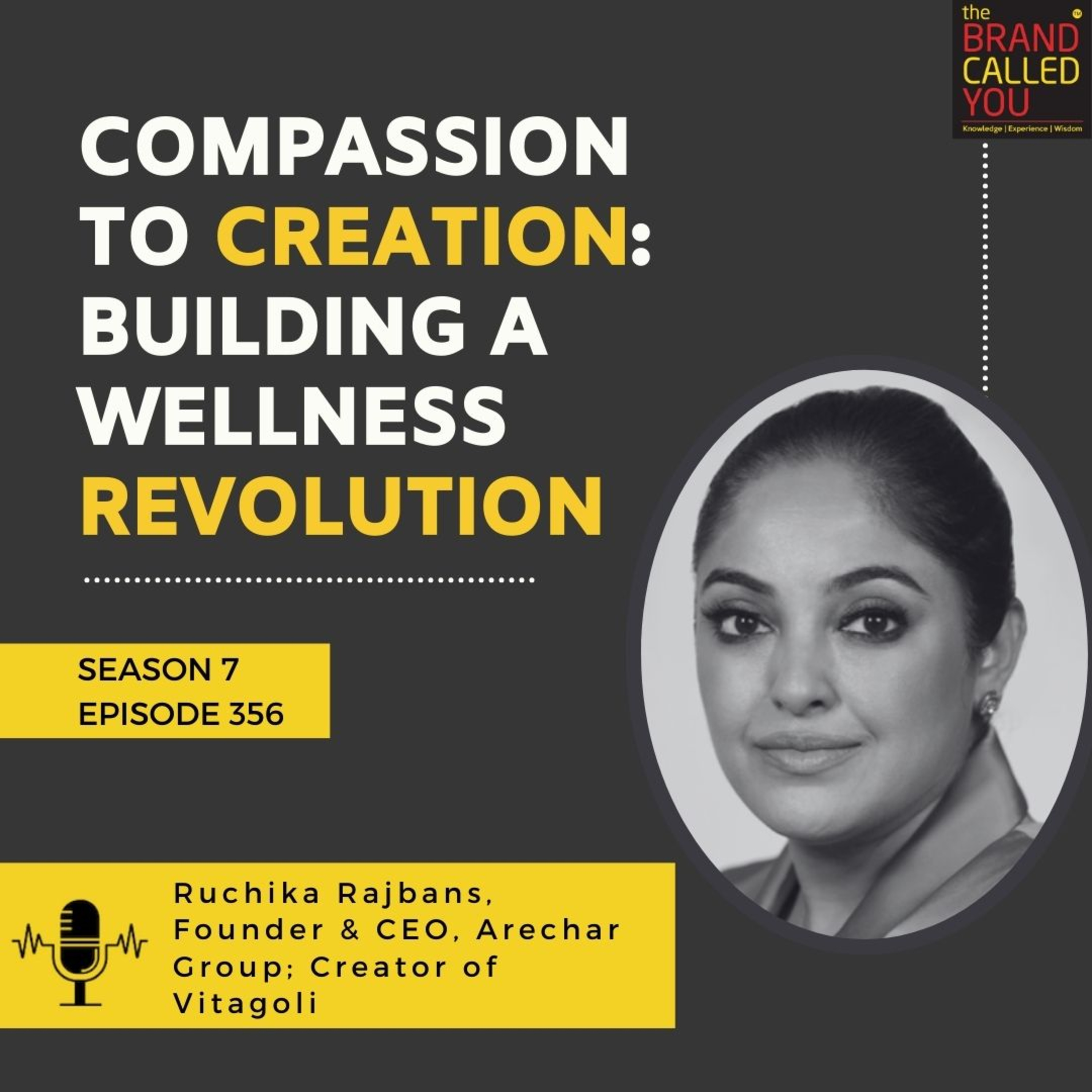 Compassion to Creation: Building a Wellness Revolution | Ruchika Rajbans, Founder & CEO, Arechar Group; Creator of Vitagoli