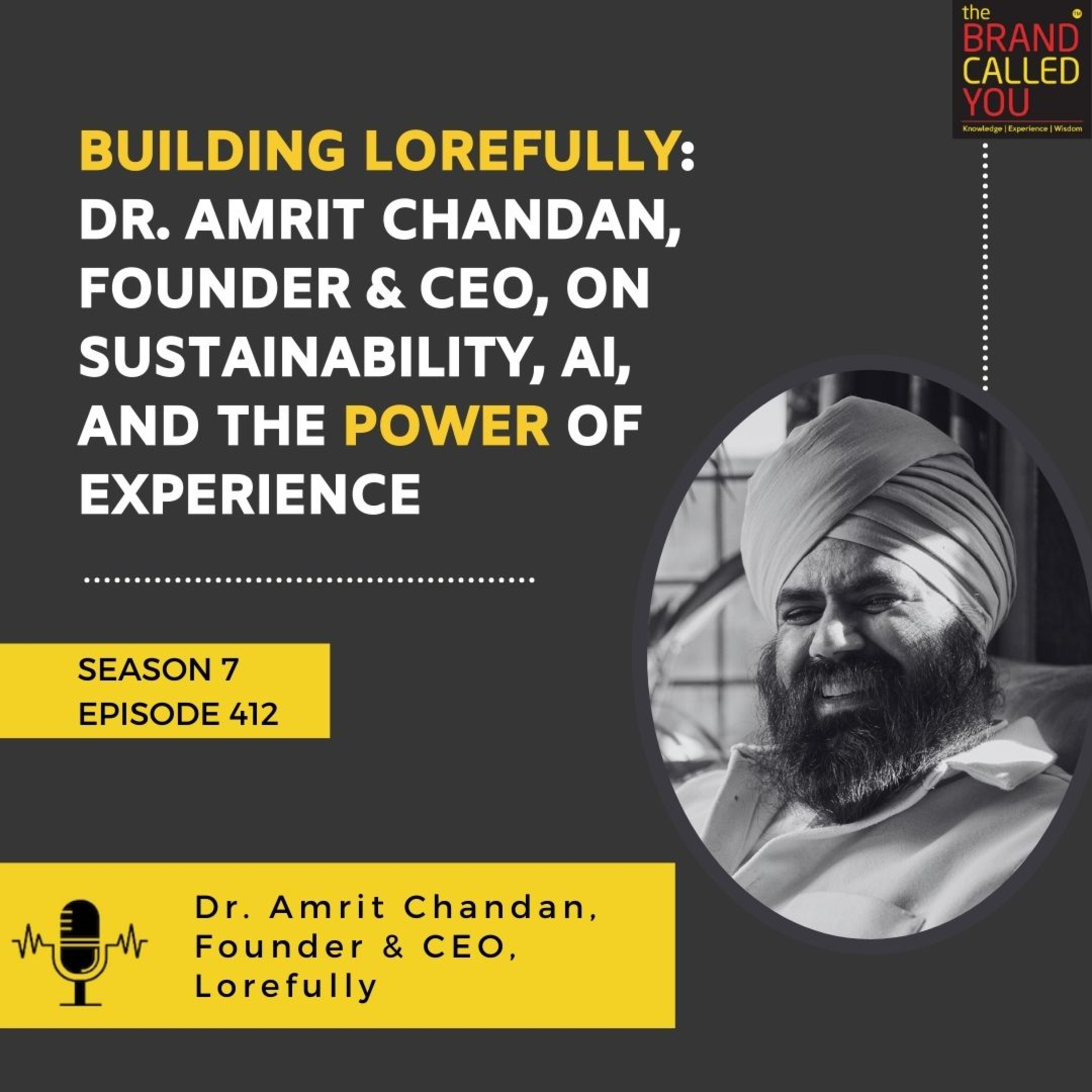 Building Lorefully: Dr. Amrit Chandan, Founder & CEO, on Sustainability, AI, and the Power of Experience