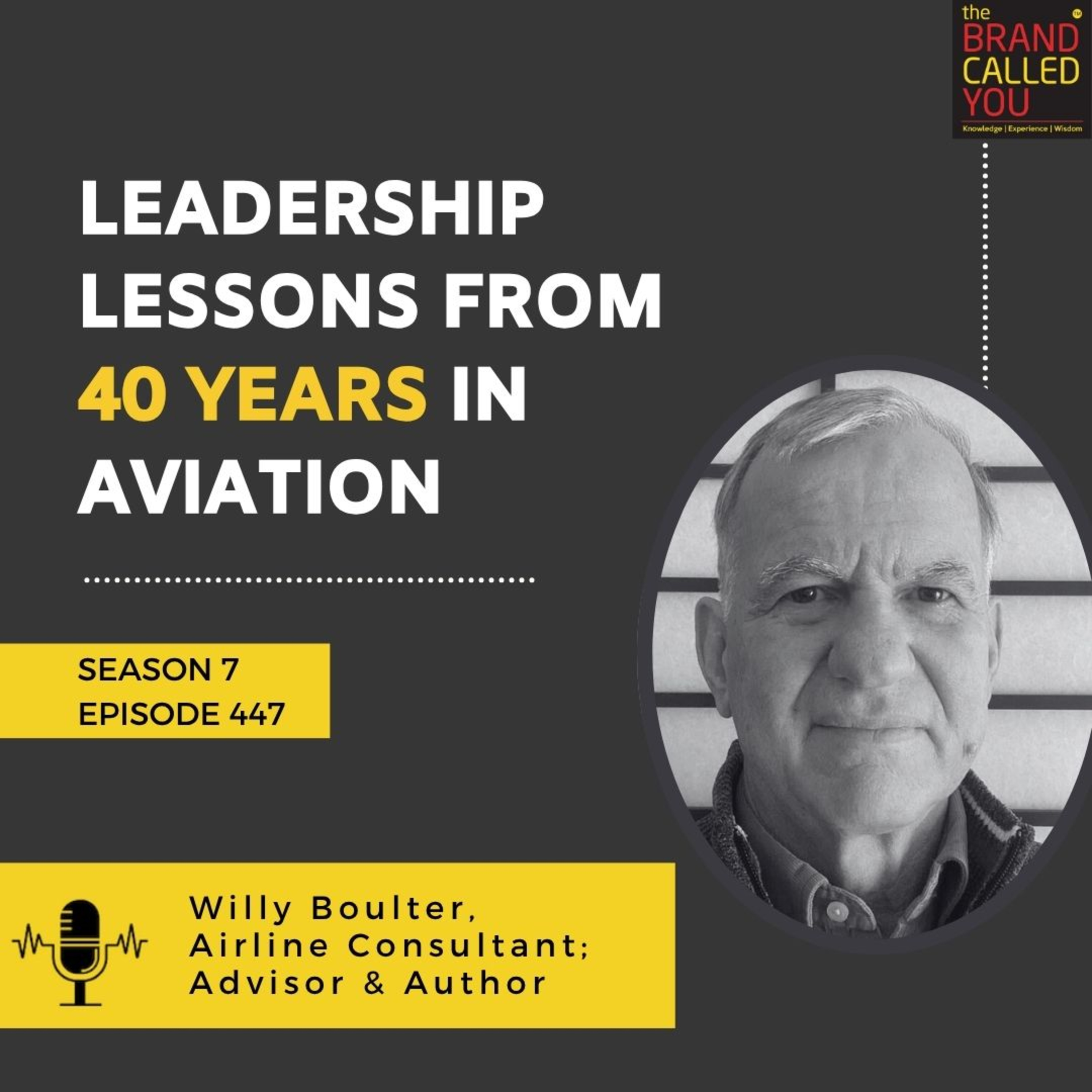 Leadership Lessons from 40 Years in Aviation: Willy Boulter, Airline Consultant, Advisor & Author