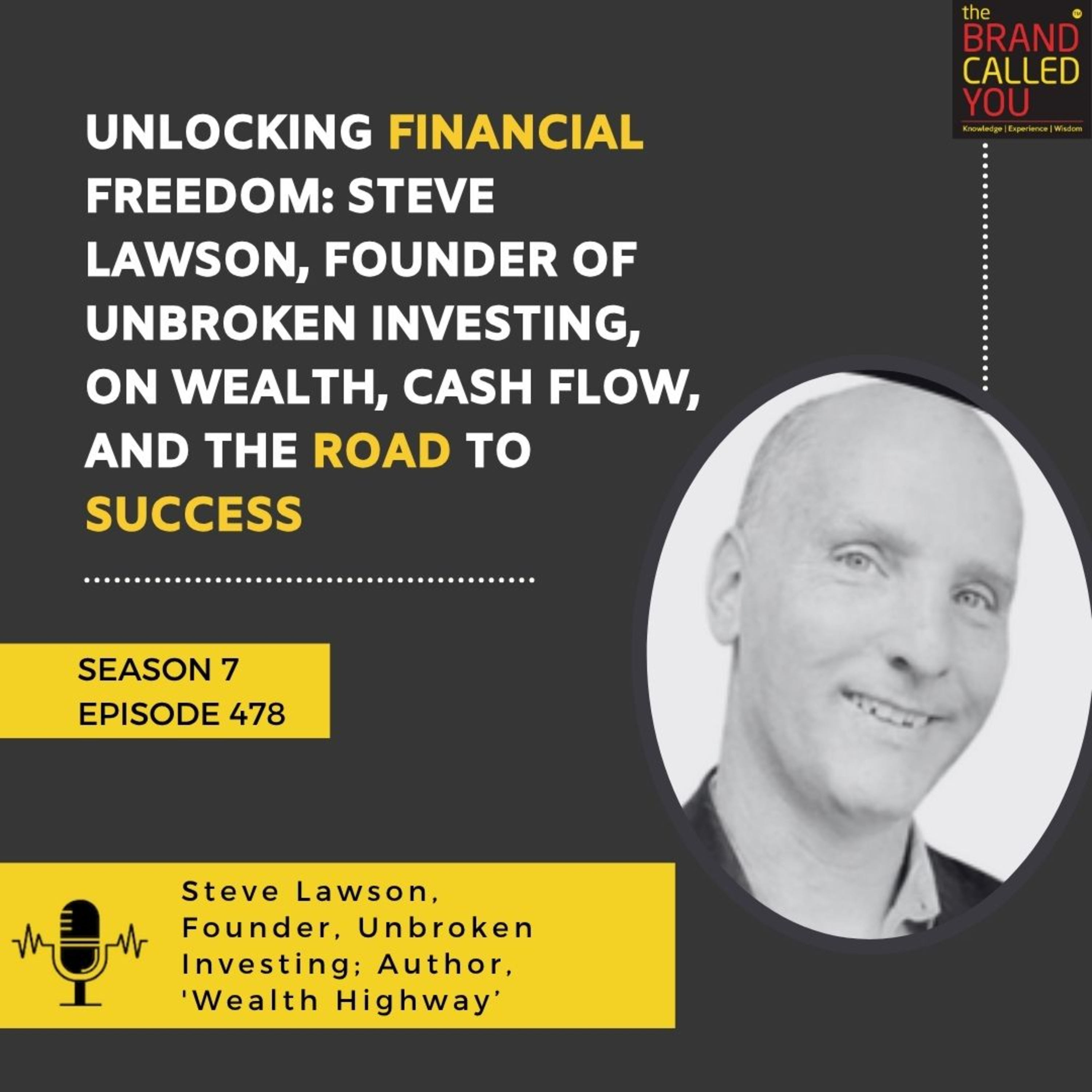 Unlocking Financial Freedom: Steve Lawson, Founder of Unbroken Investing, on Wealth, Cash Flow, and the Road to Success