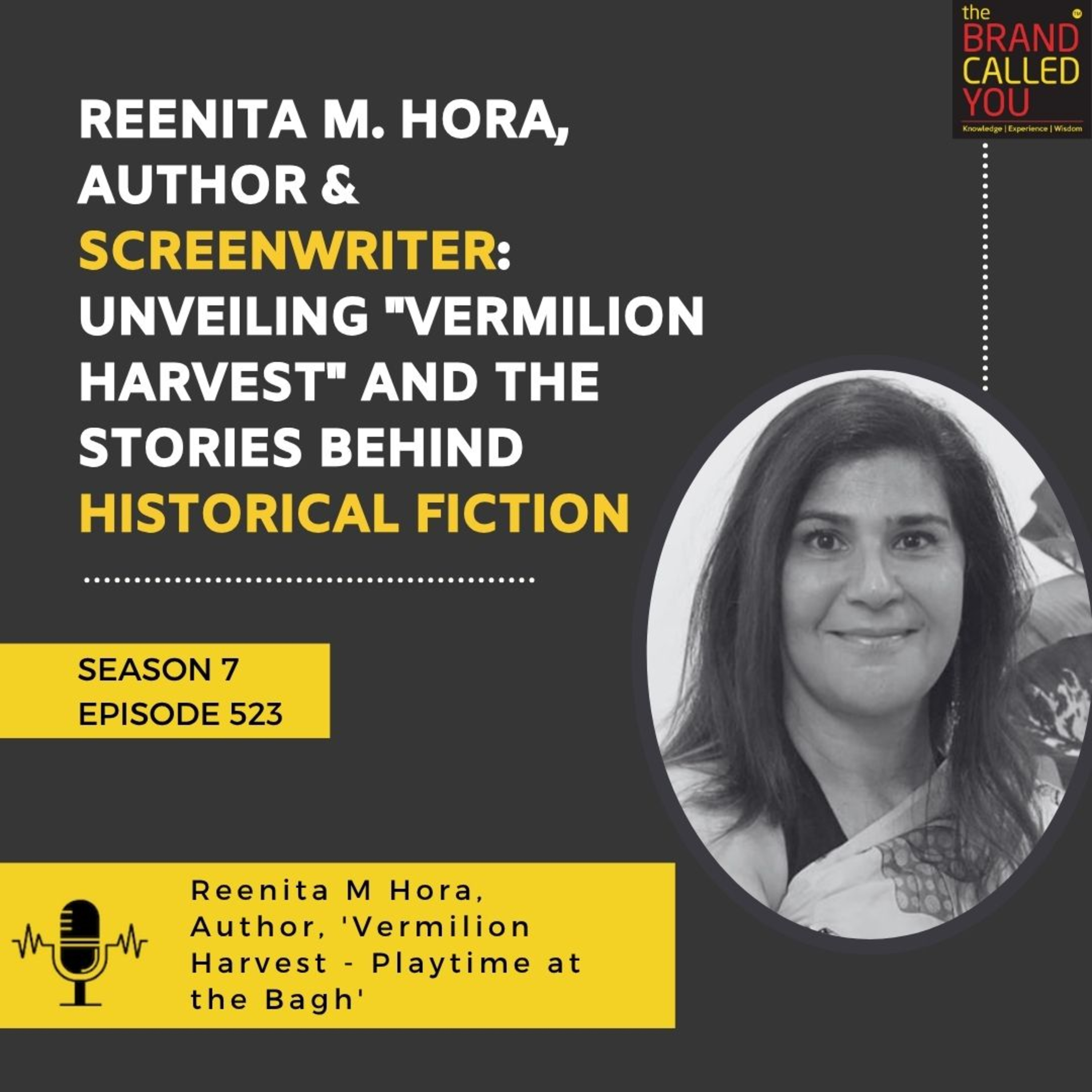 Reenita M. Hora, Author & Screenwriter: Unveiling "Vermilion Harvest" and the Stories Behind Historical Fiction 