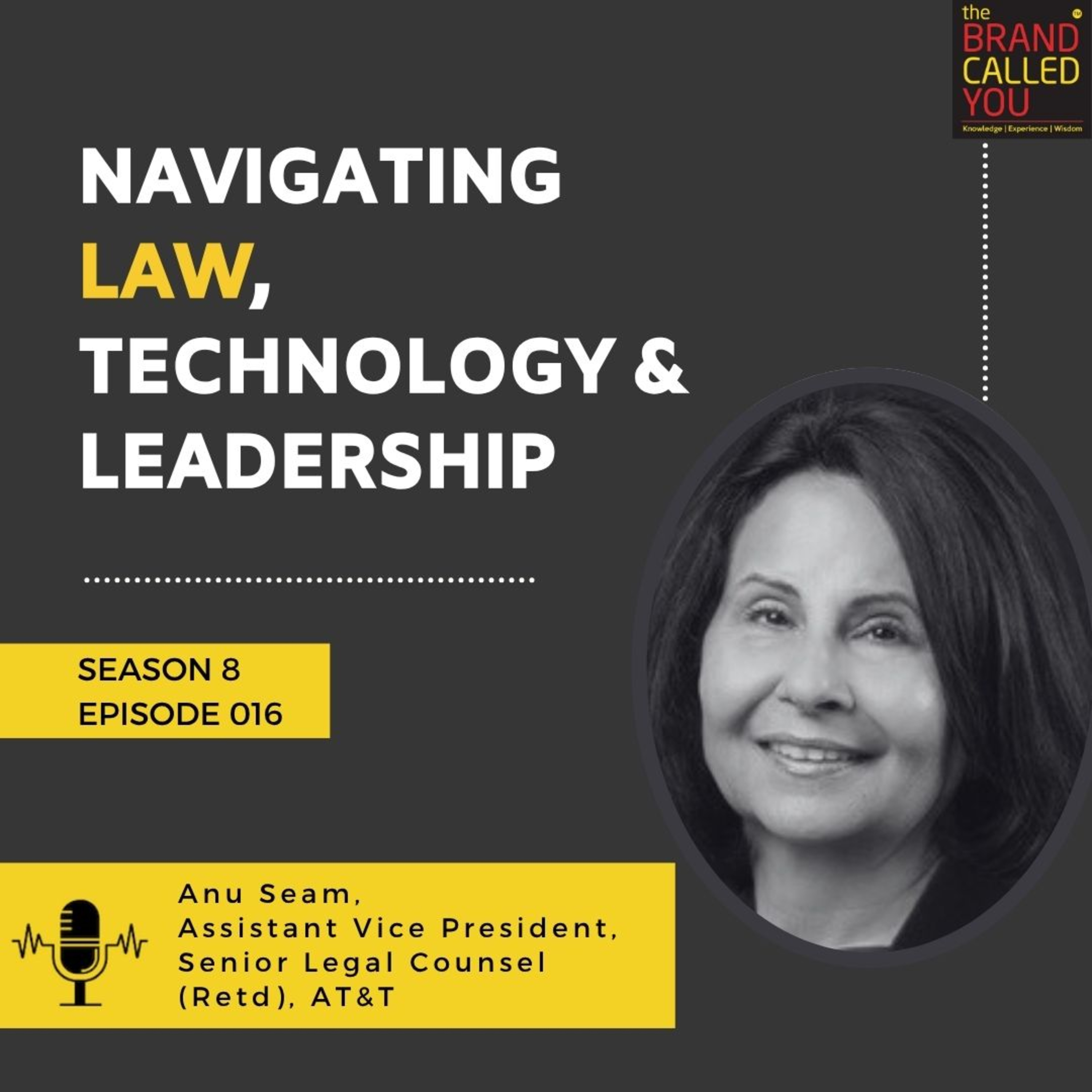 Navigating Law, Technology & Leadership: Insights from Anu Seam, Former Assistant Vice President & Senior Legal Counsel, AT&T episode artwork