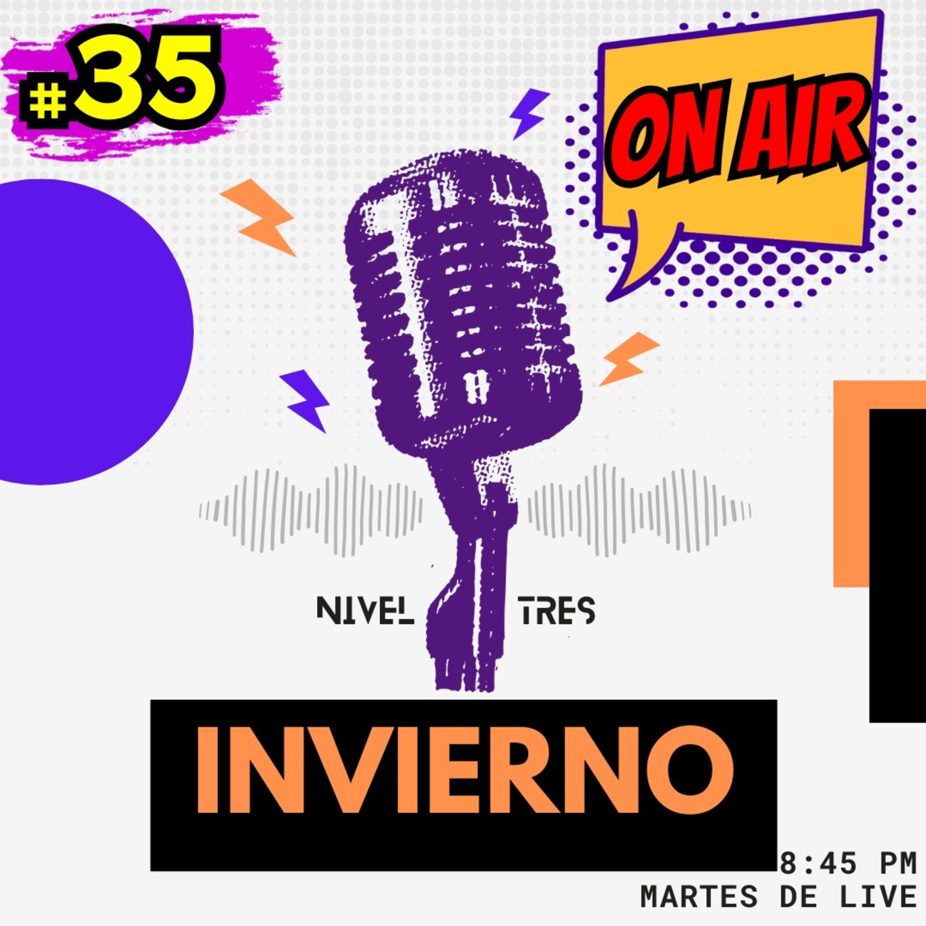Nivel Tres On Air 035 - "Yase" frillito (Invierno) | #invierno #diciembre #live episode artwork