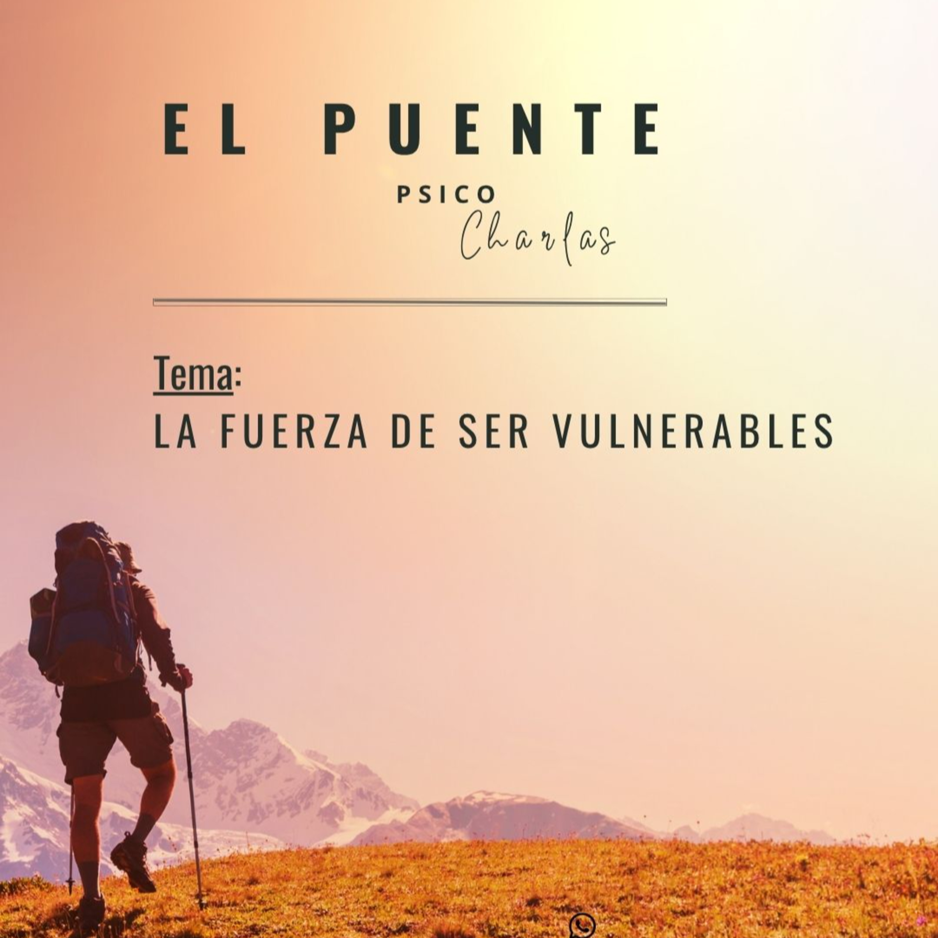 1. PSICOcharlas. EL PUENTE