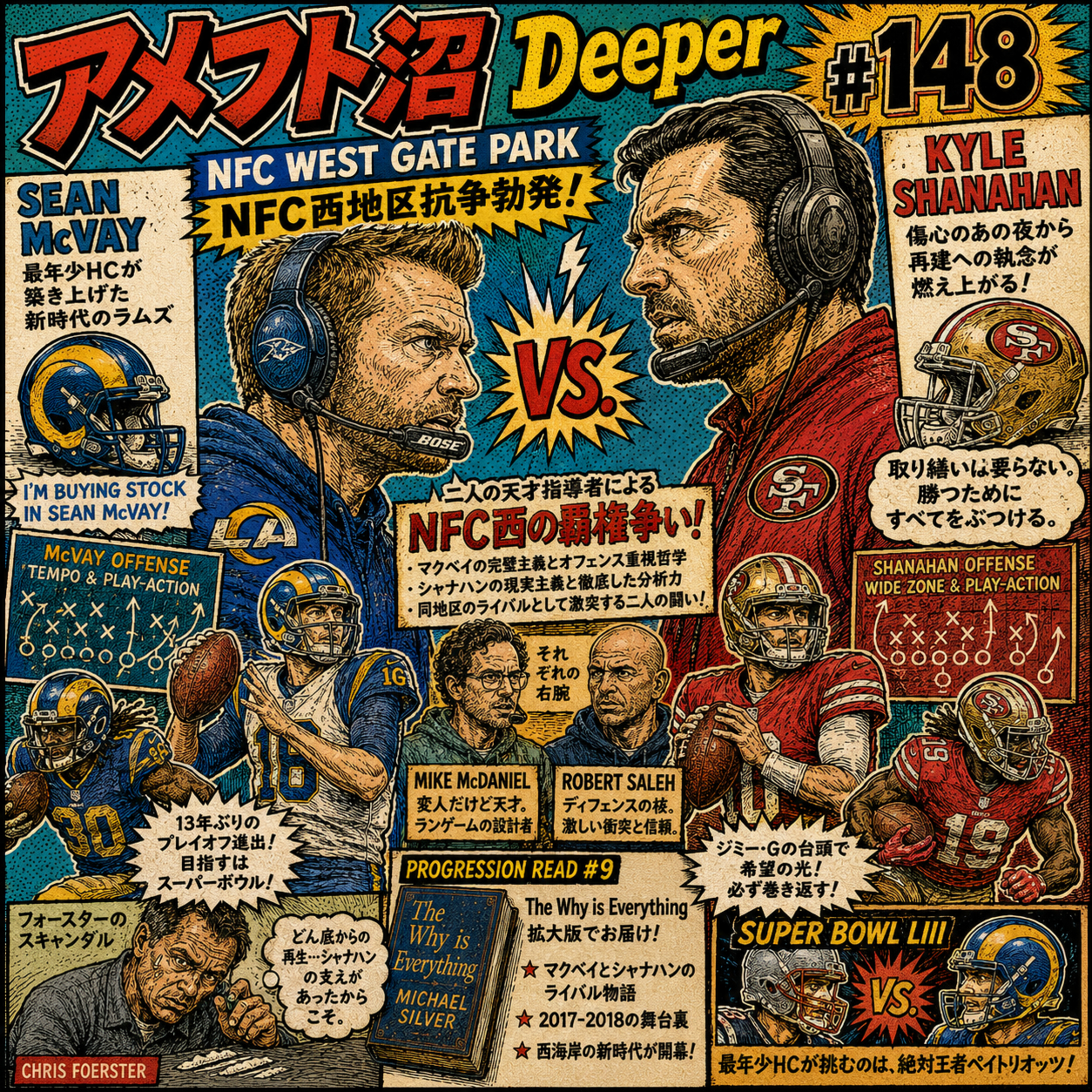 【NFC West Gate Park】ラムズはショーン・マクベイ株に投資! | 49ersはカイル•シャナハンに全権委任! | NFC 西地区抗争勃発!| 2026 ラムズのF them Picks 2.0 | TWIE #09 | #148 episode artwork