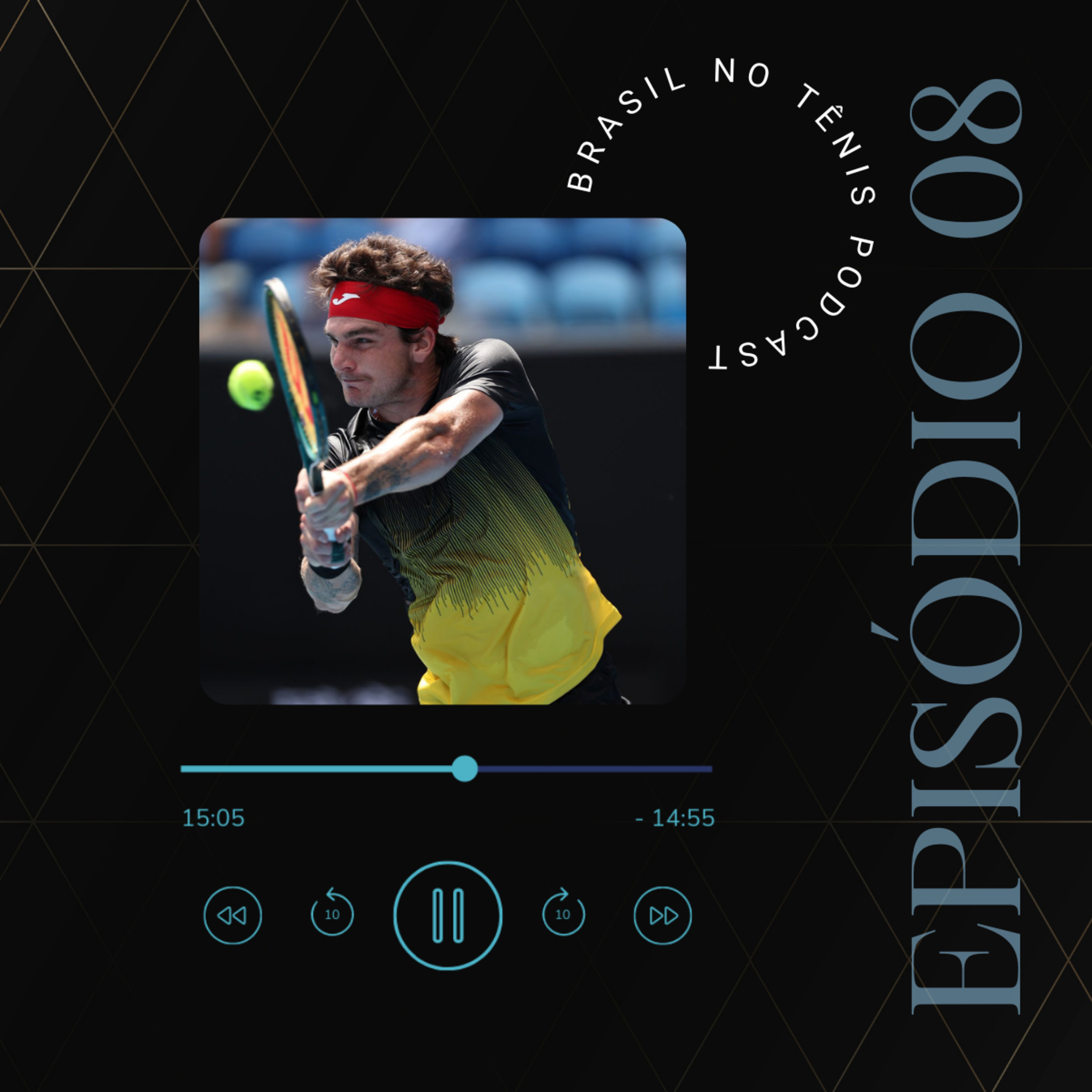 #08 - Análise PlayAnalytica - Thiago Wild vs Andrey Rublev - R1 Australian Open 2024
