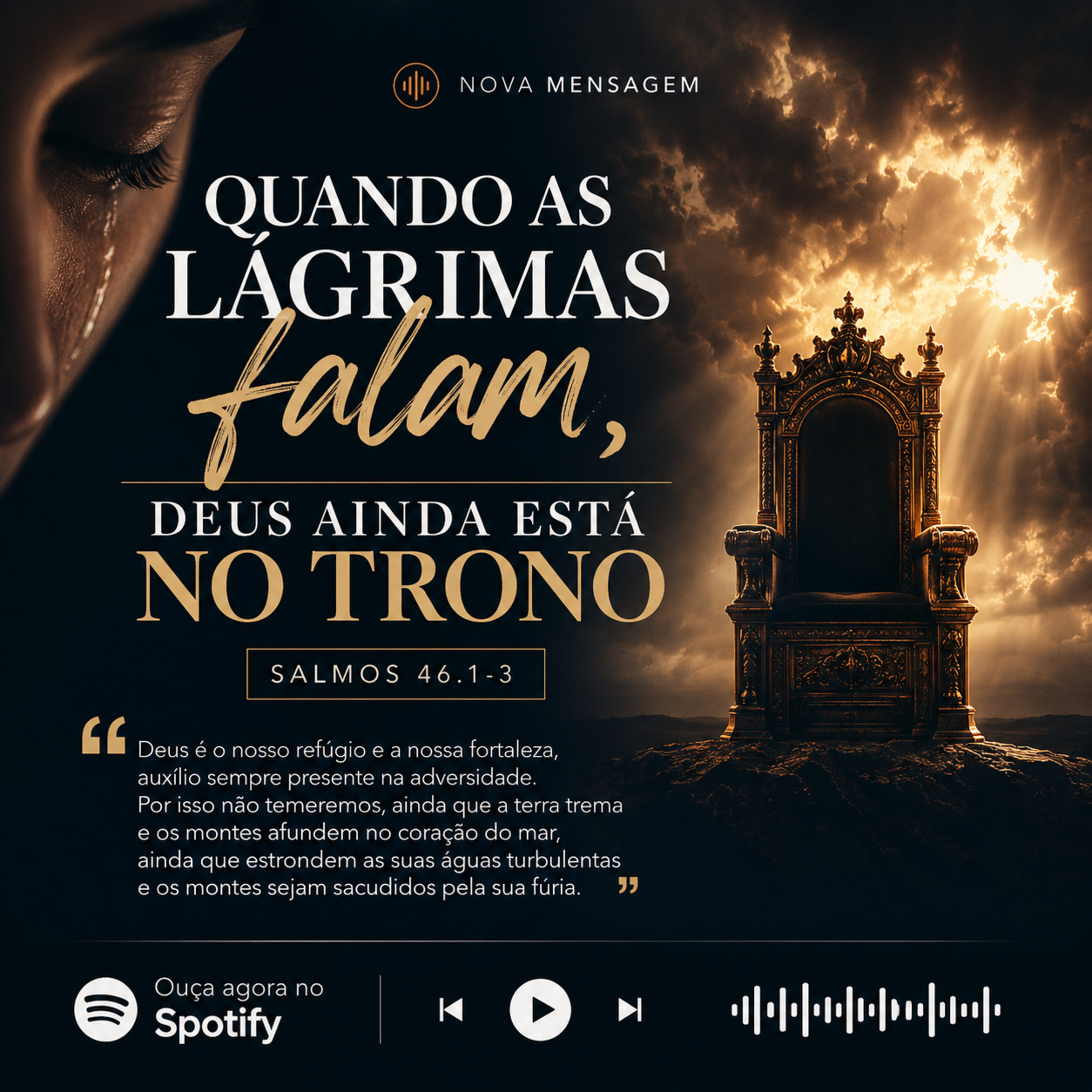 QUANDO AS LÁGRIMAS FALAM, DEUS AINDA ESTÁ NO TRONO episode artwork