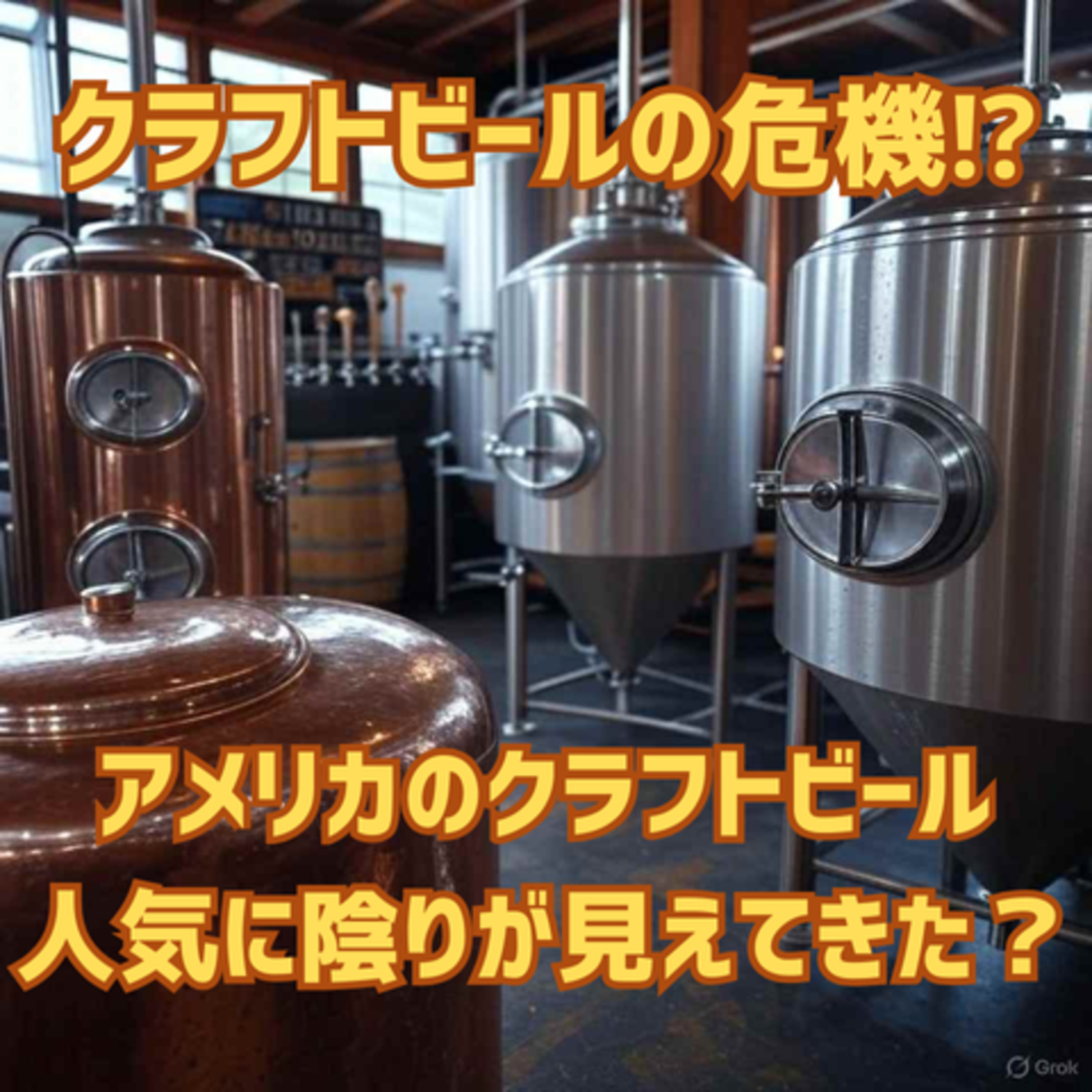 アメリカのクラフトビール人気に陰りが見えてきた？ episode artwork