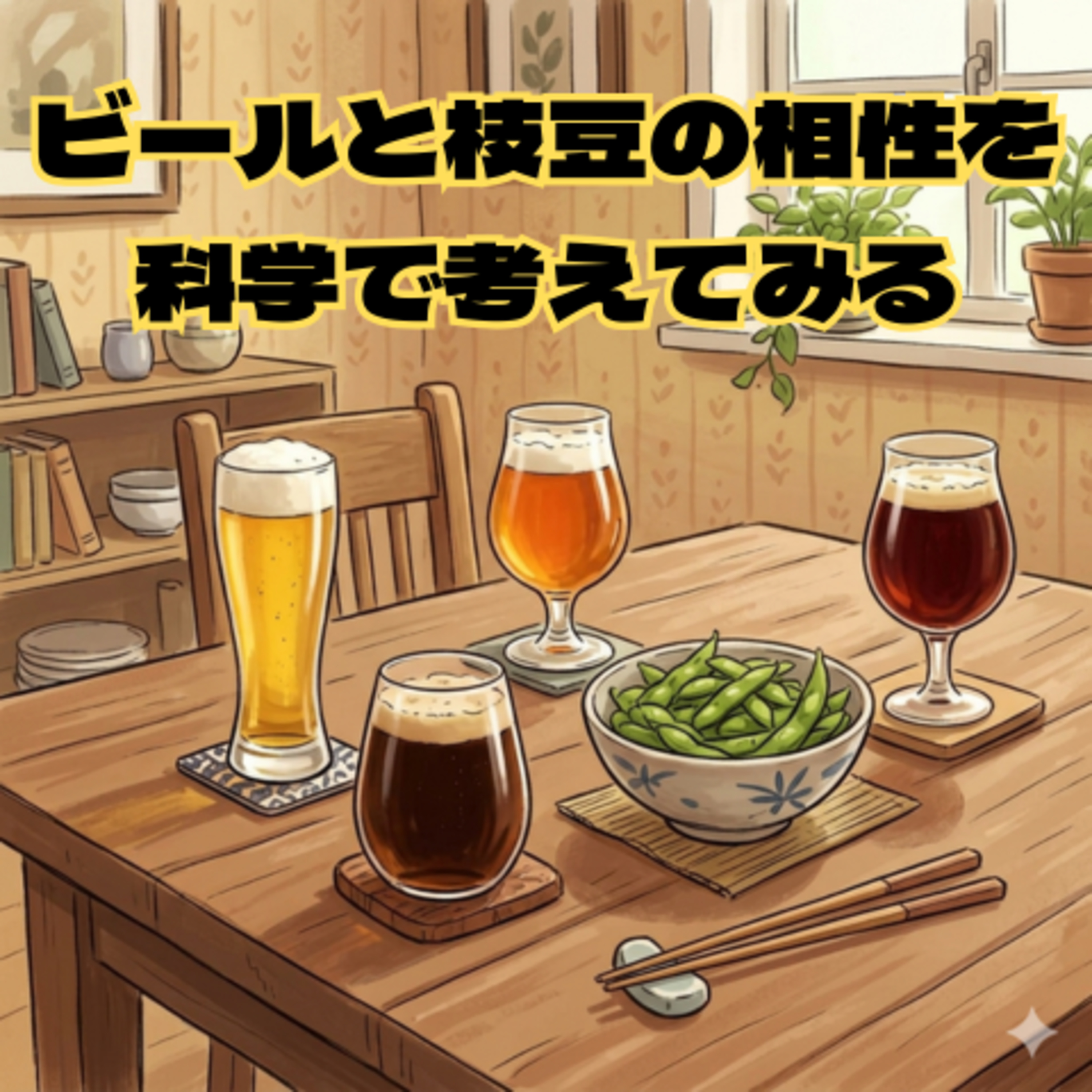 ビールと枝豆の相性を科学で考えてみる episode artwork