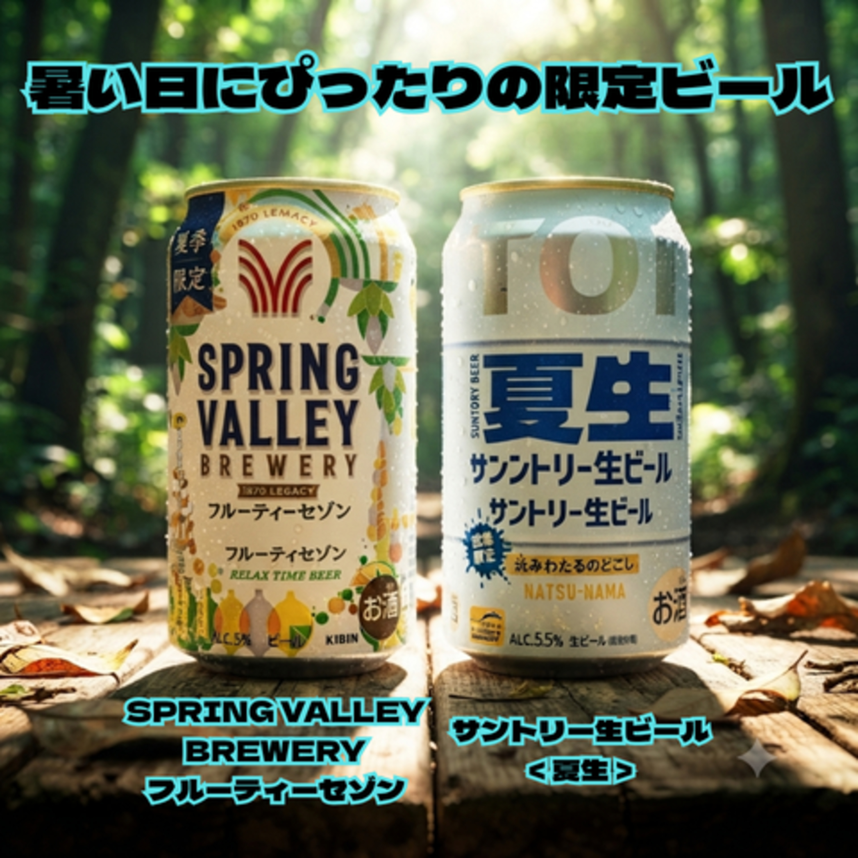 暑い夏にぴったり！ サントリー生ビール＜夏生＞&SVBフルーティーセゾン特集 episode artwork