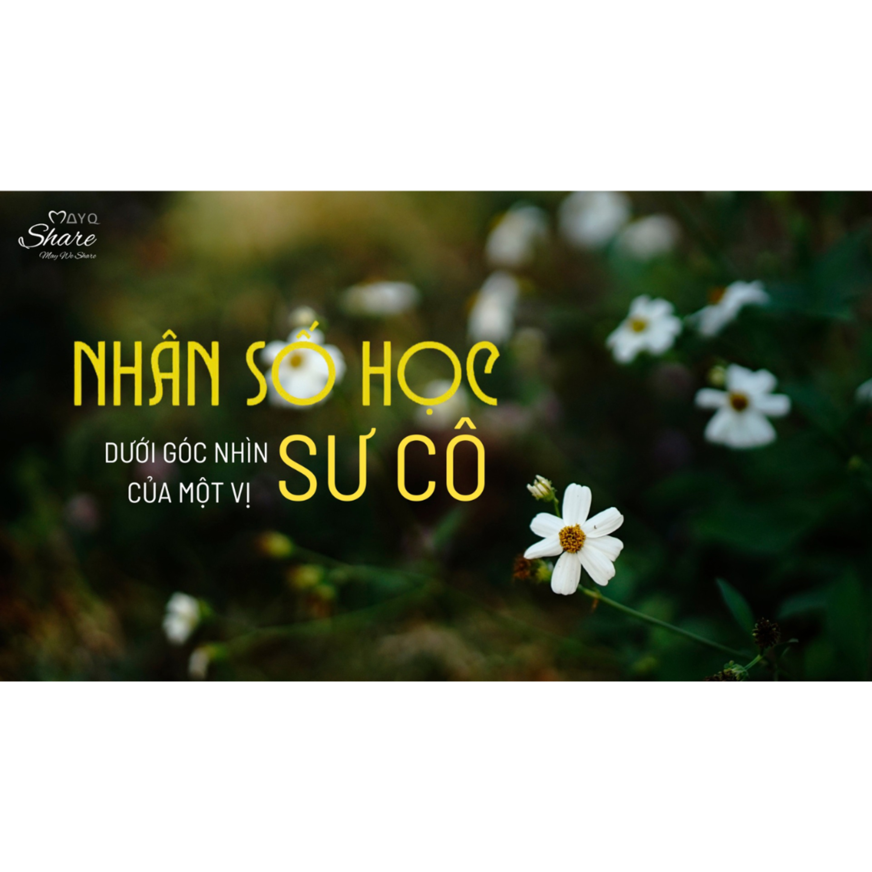 NHÂN SỐ HỌC DƯỚI GÓC NHÌN CỦA MỘT VỊ SƯ CÔ | Audio MayQ Share episode artwork