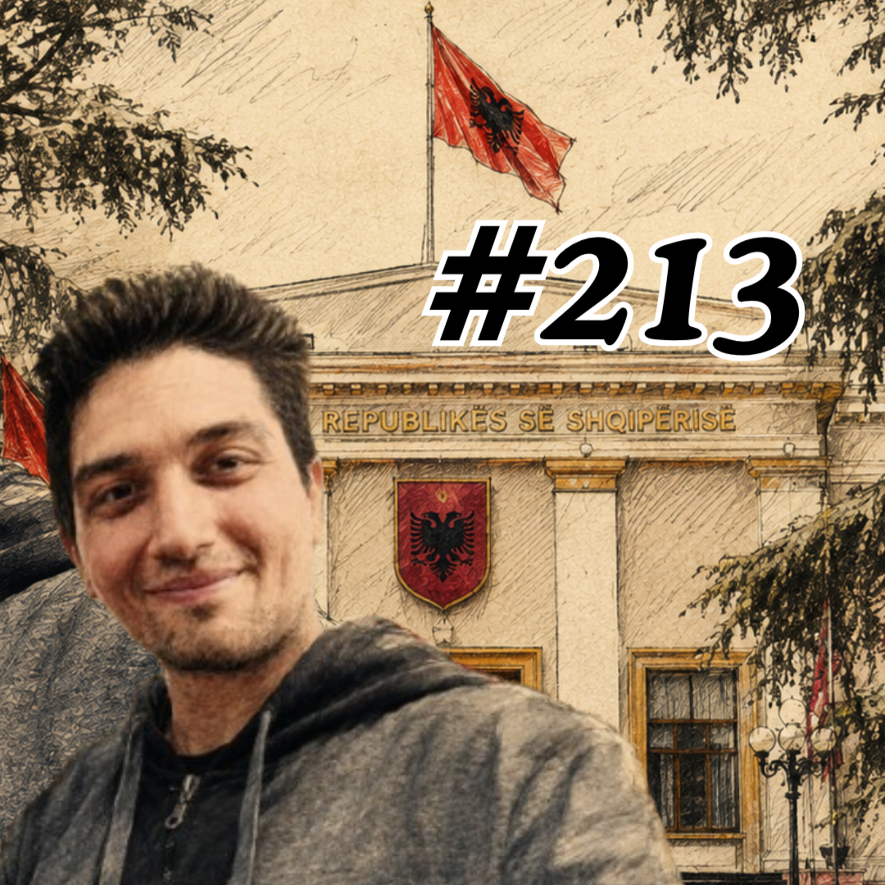 Hapat e mundshëm politik - Franc Ribaj në Buchi Podcast Shqip #213 | Hapsirë publike episode artwork