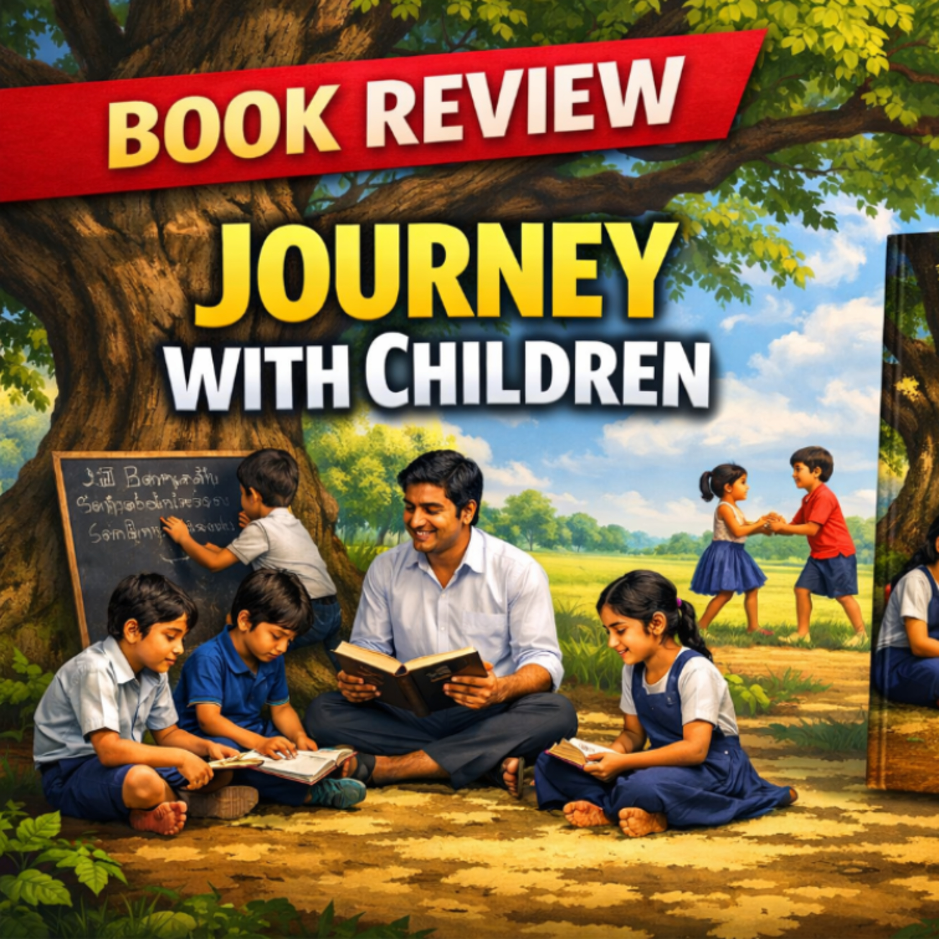 மரத்தடியில் ஒரு பள்ளிக்கூடம் | Book Review | Ragu Babu