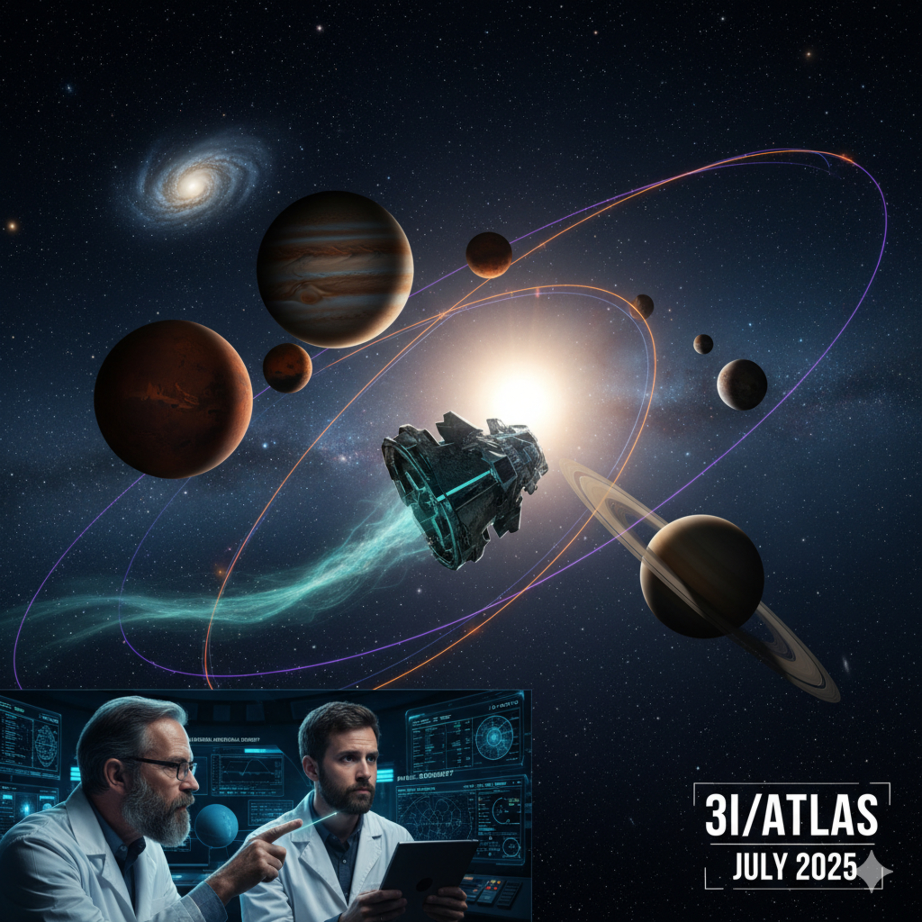 # 297 Záhada kométy 3I/ATLAS: Prichádza tretí "mimozemšťan" alebo len kus ľadu? ☄️ episode artwork