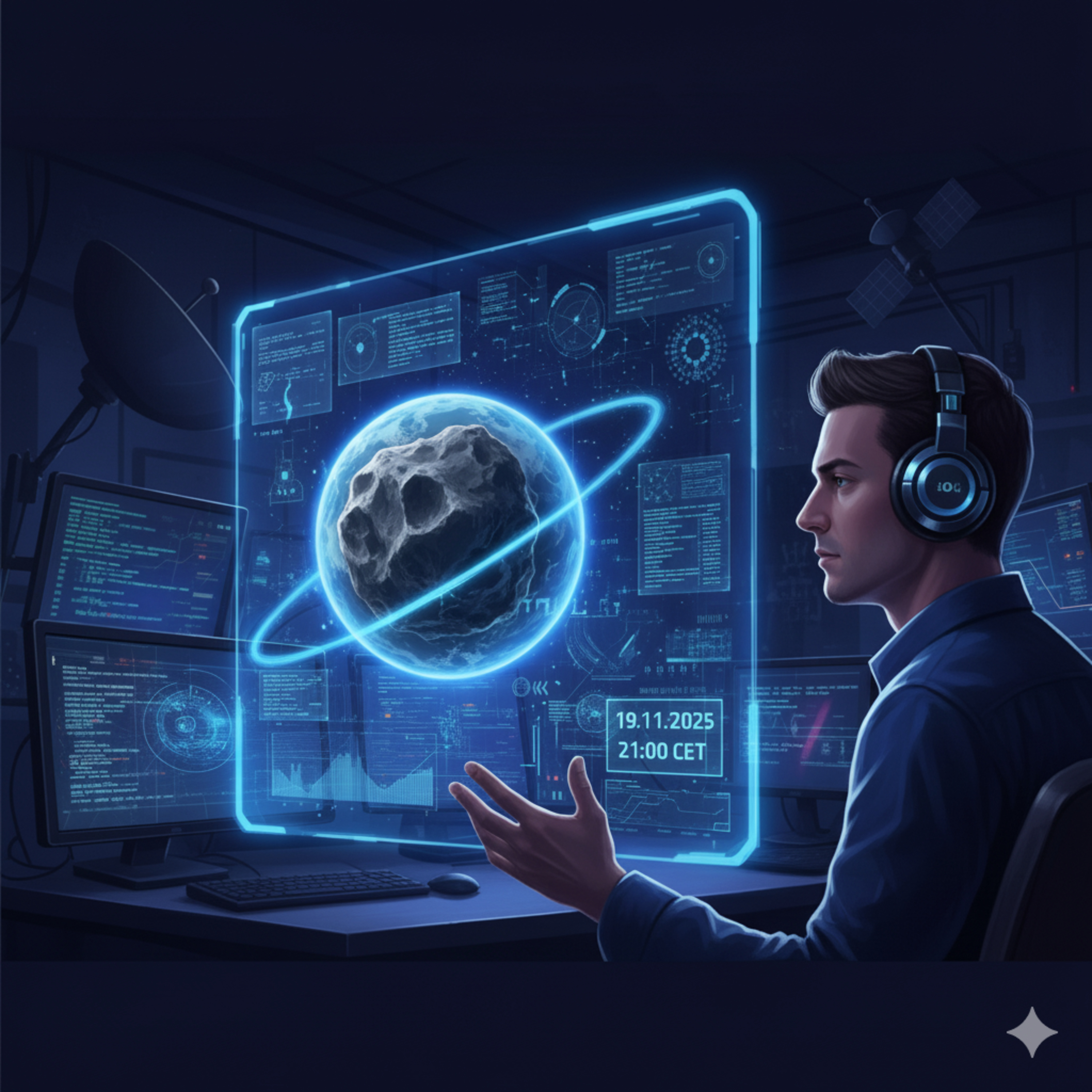 # 298 Mimoriadny Podcast Pripomienka NASA a 3I Atlas a zive vysielanie! episode artwork