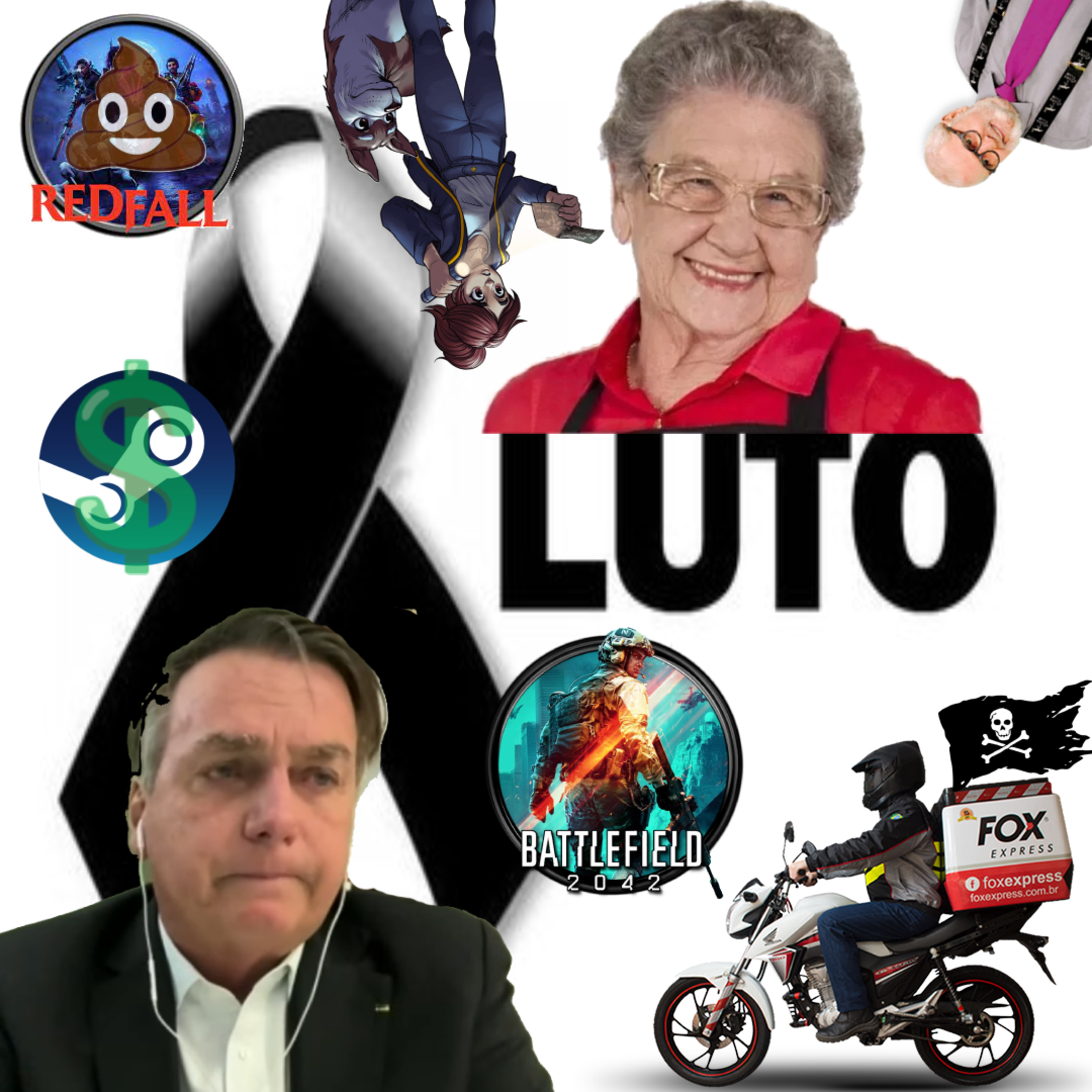 Confia no motoboy de luto pela Palmirinha com os jogos caros da Steam e a pirataria liberada da Nintendo pro biroliro chorando KKKKJJ - EP#93 episode artwork