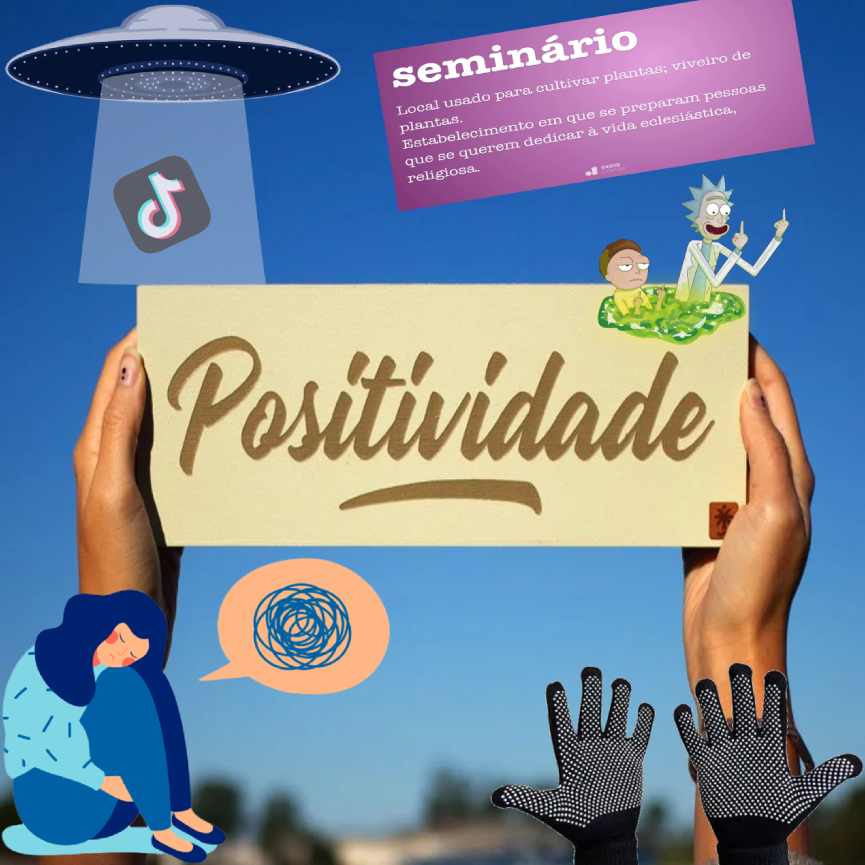 Confia na positividade dos óvnis tiktokers ansiosos - EP#107 episode artwork