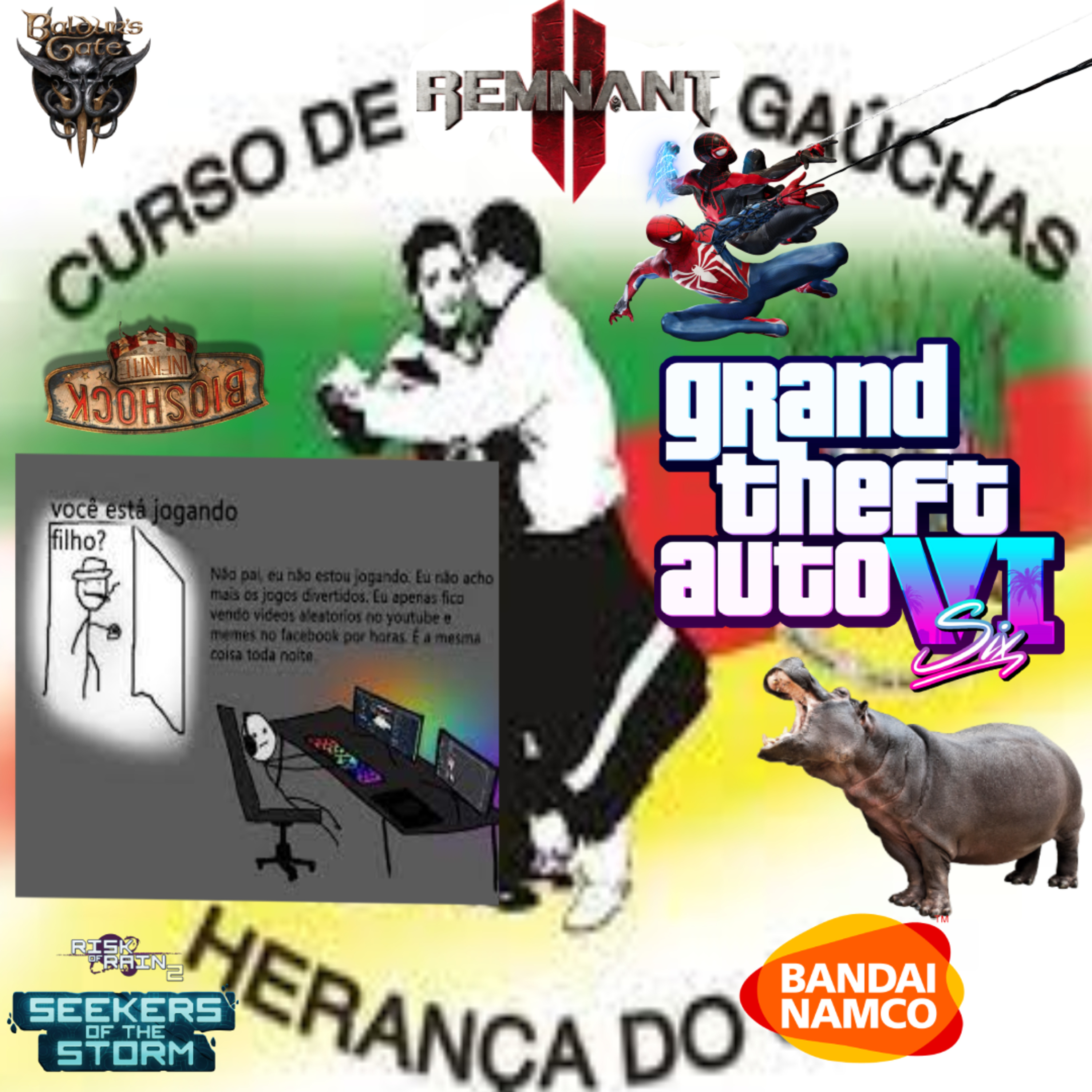Confia no curso da síndrome do PC gamer gaúcho na lore dos Hipopótamos of Rain's Gate Infinite VI - EP#119 episode artwork