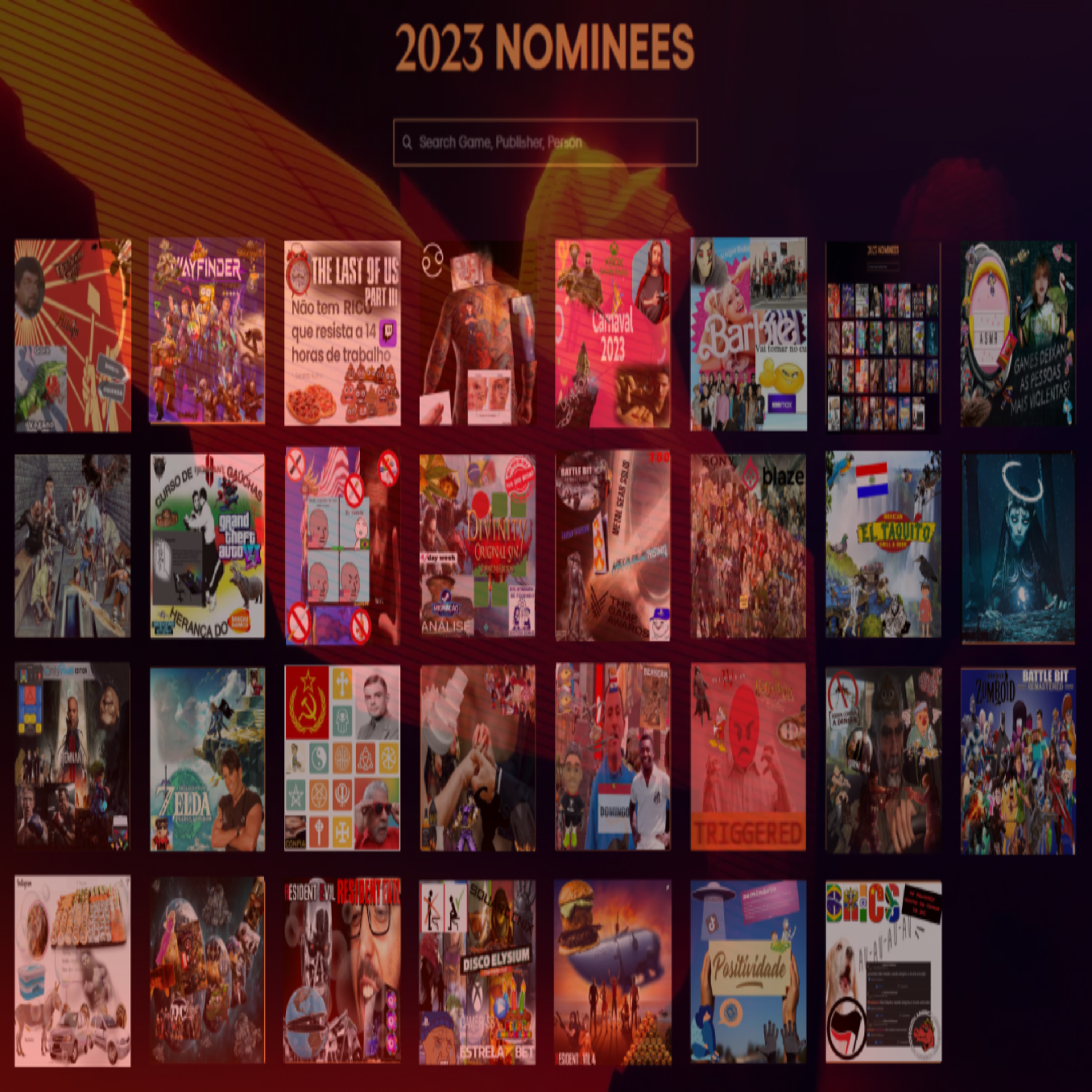 Confia nos indicados ao TGA 2023, e porque caralhos Remnant 2 foi indicado em só UMA categoria e Cyberpunk 2077 em várias?? - EP#120 episode artwork