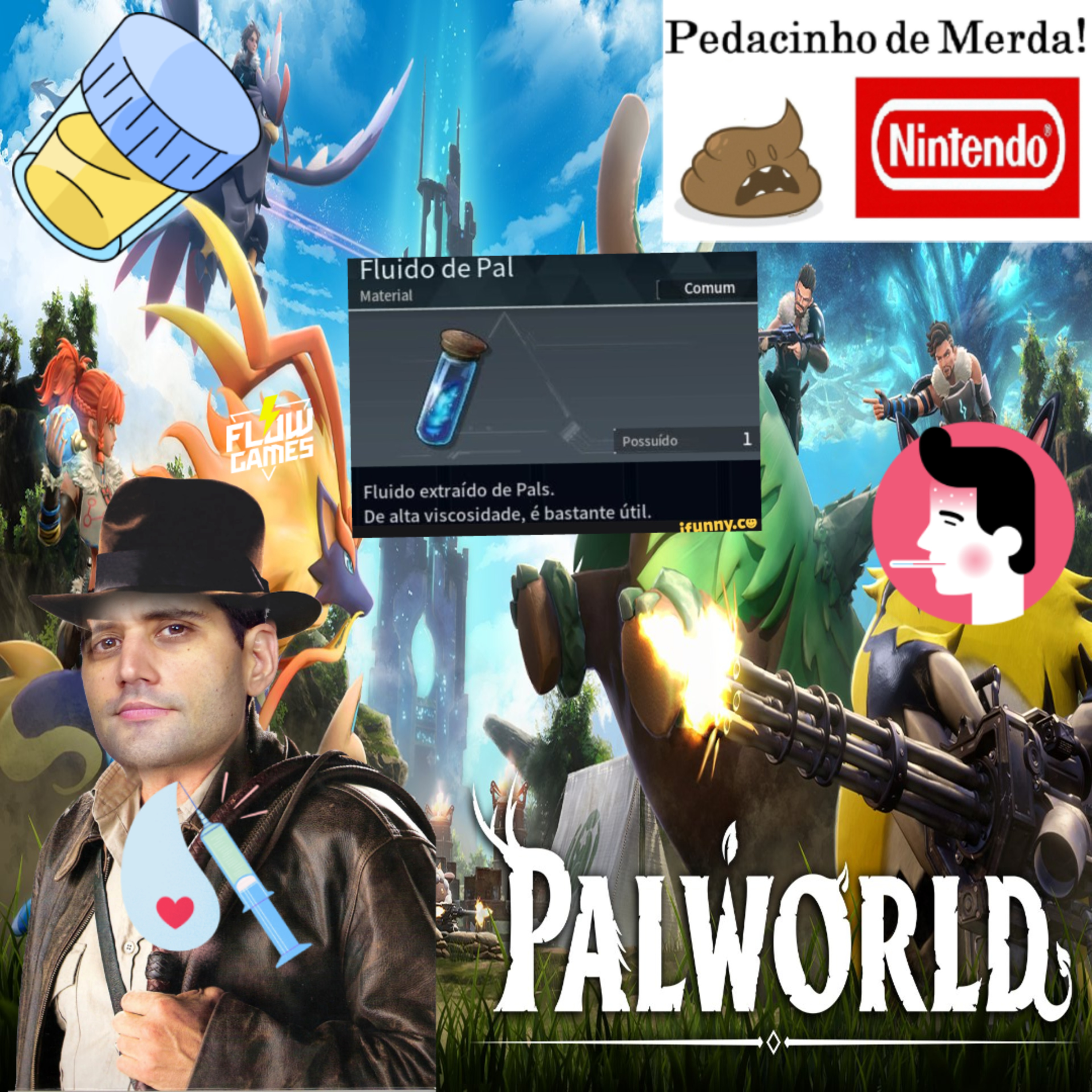 Confia no fluido de Pal do Indiana Jones com febre da nintendo - EP#126 episode artwork