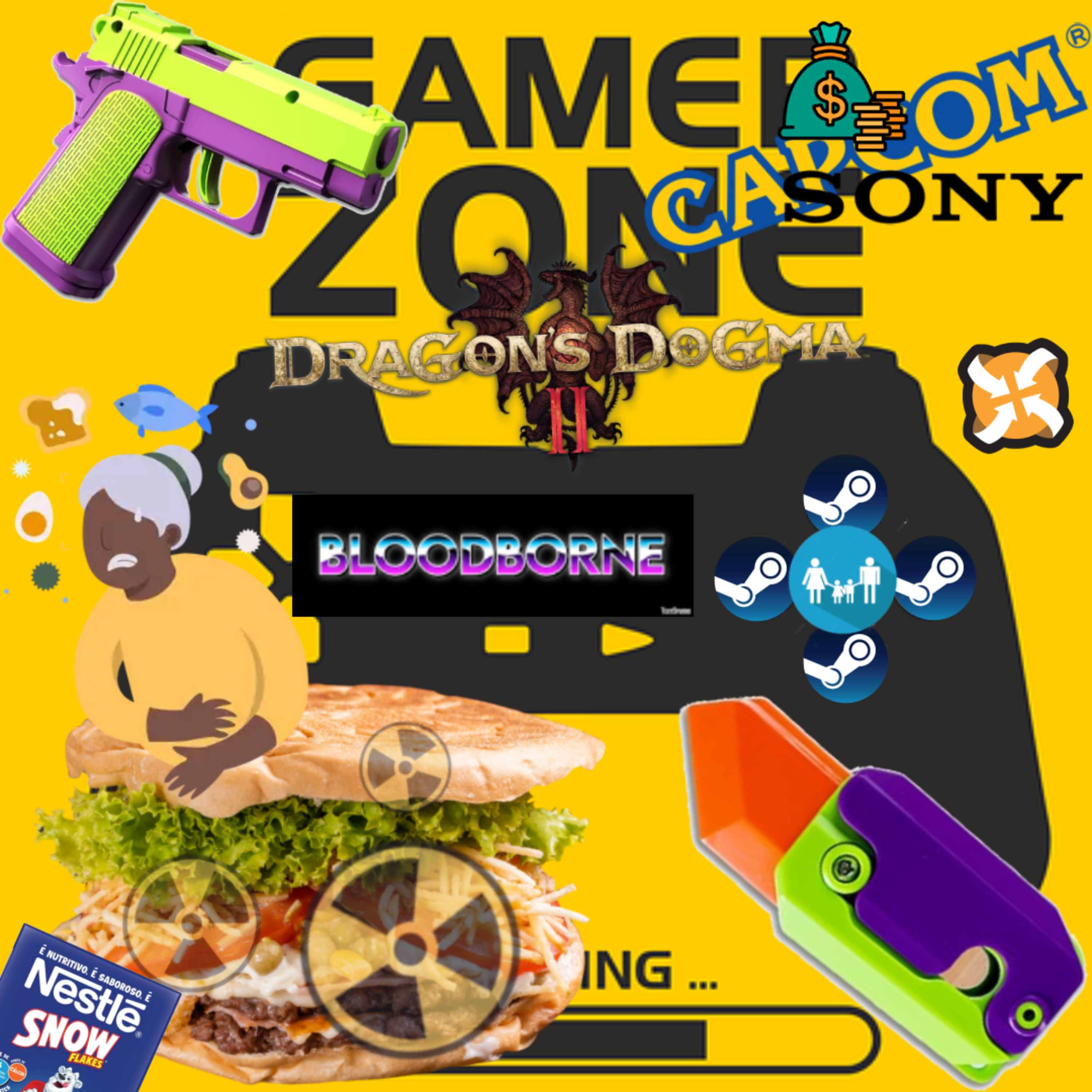 Confia na intoxicação gamer dos fidget toys na Steam Family com mods- EP#135 episode artwork