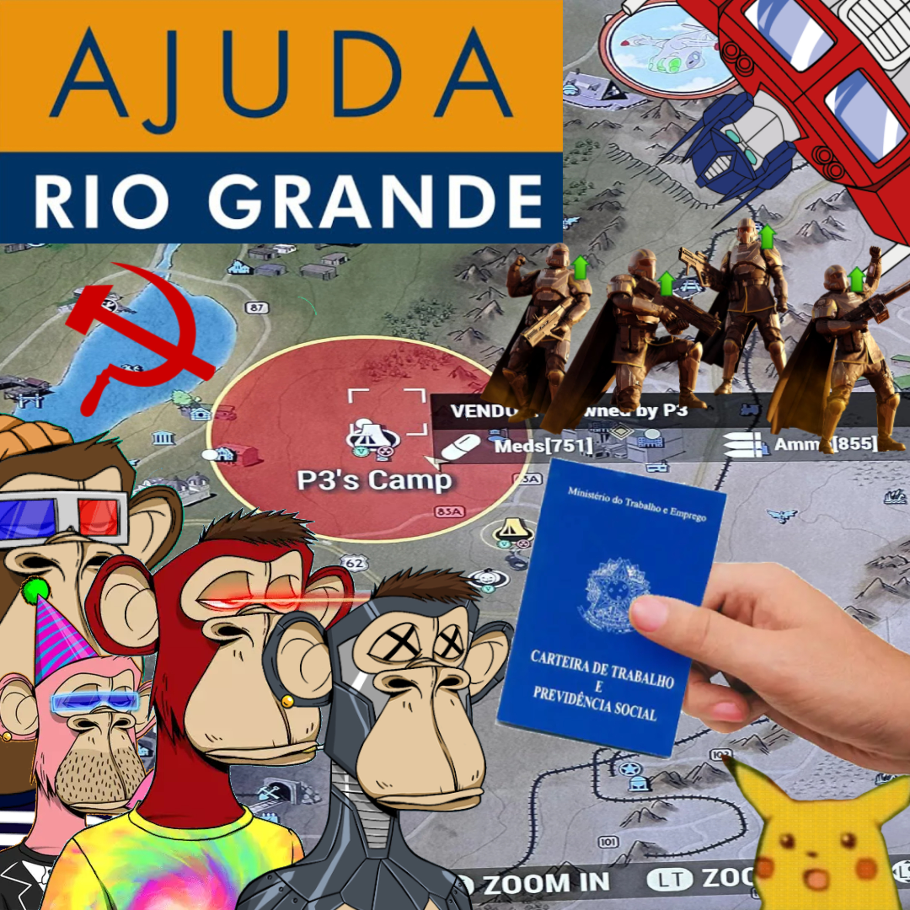 Confia na ajuda ao RS dos Helldivers de carteira assinada pelas NFTs de comunistas - EP#142 episode artwork