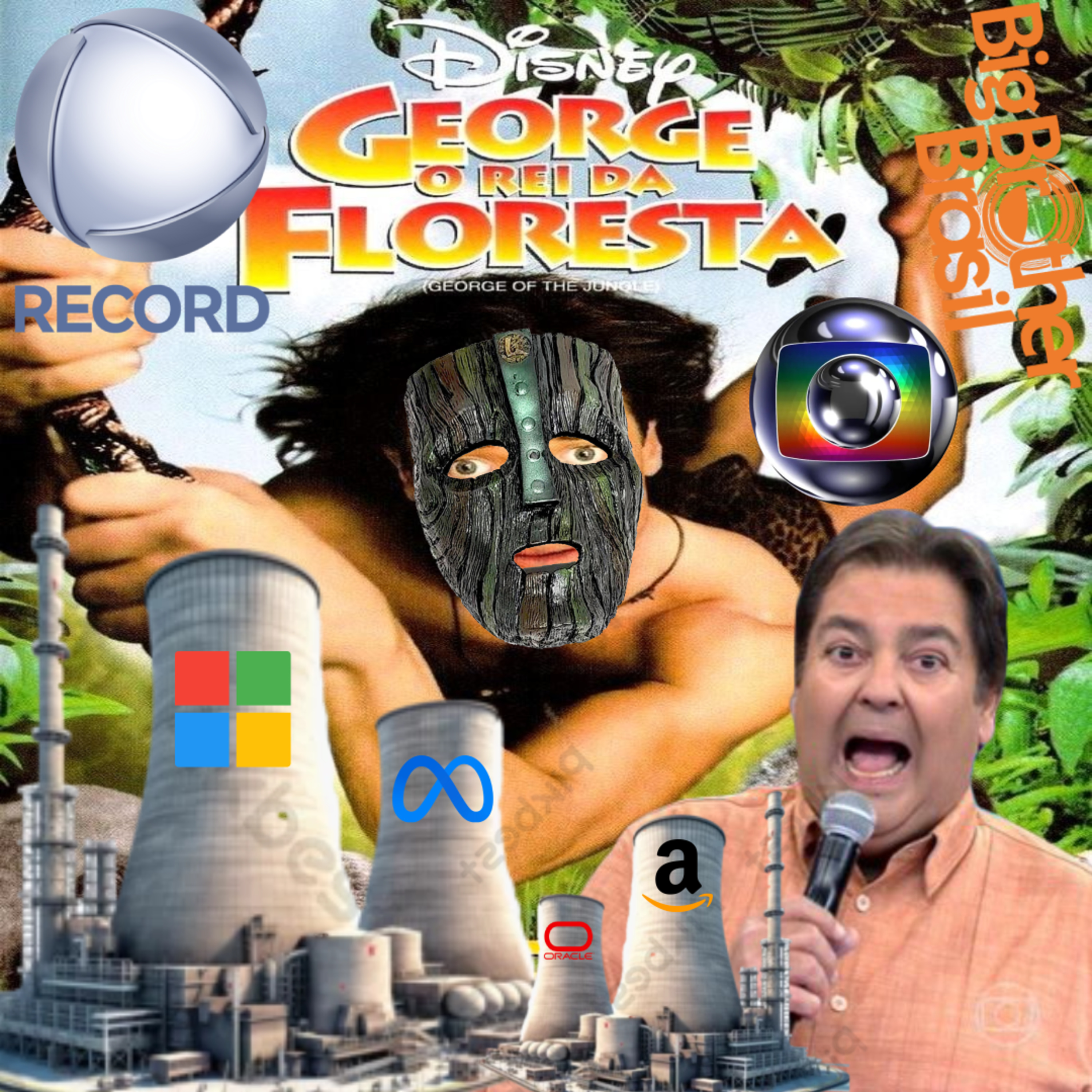 Confia na máscara do george o rei do faustão nuclear na record - EP#197 episode artwork