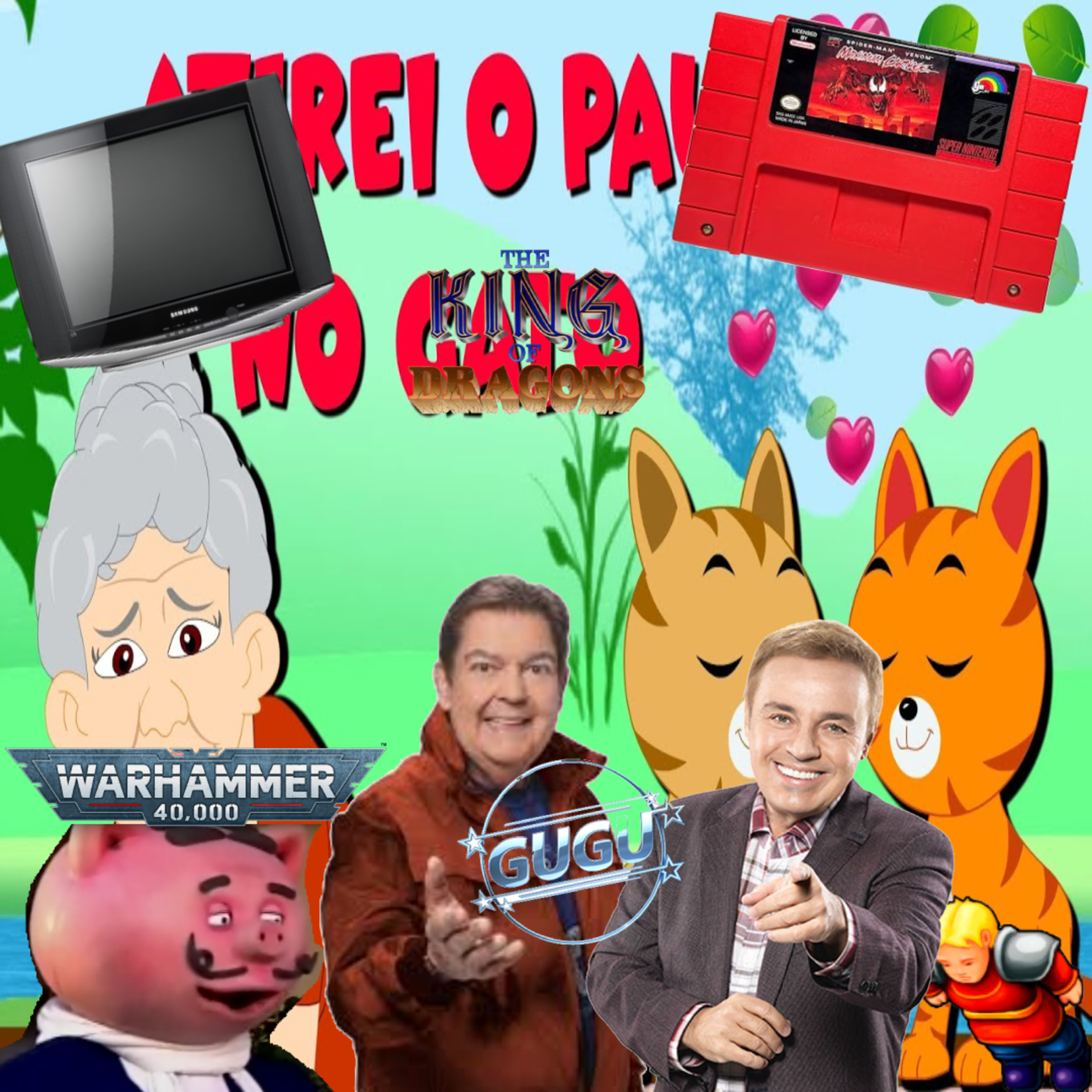 Confia em atirar a faustão no gugu mas a televisão não morreu dona tibia se adimirou-se com warhammer 40k - EP#251 episode artwork