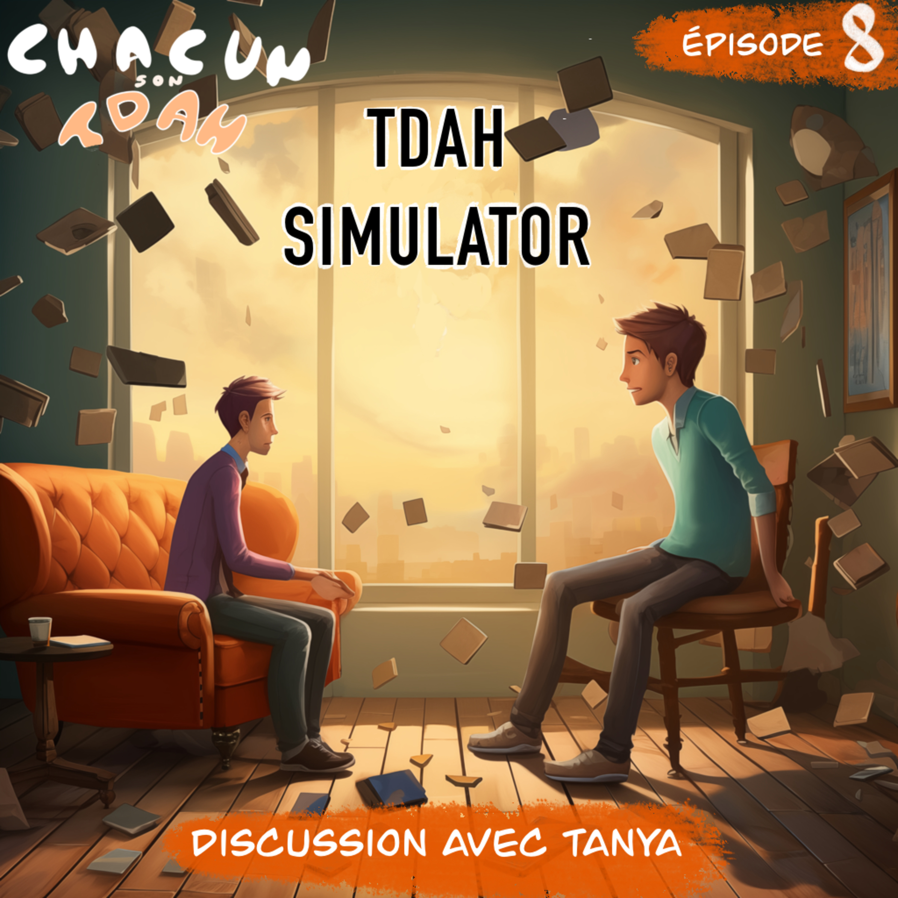 Épisode 8 : " Les relations, c'est pas évident quand tu as le TDAH..." (discussion avec Tanya) episode artwork