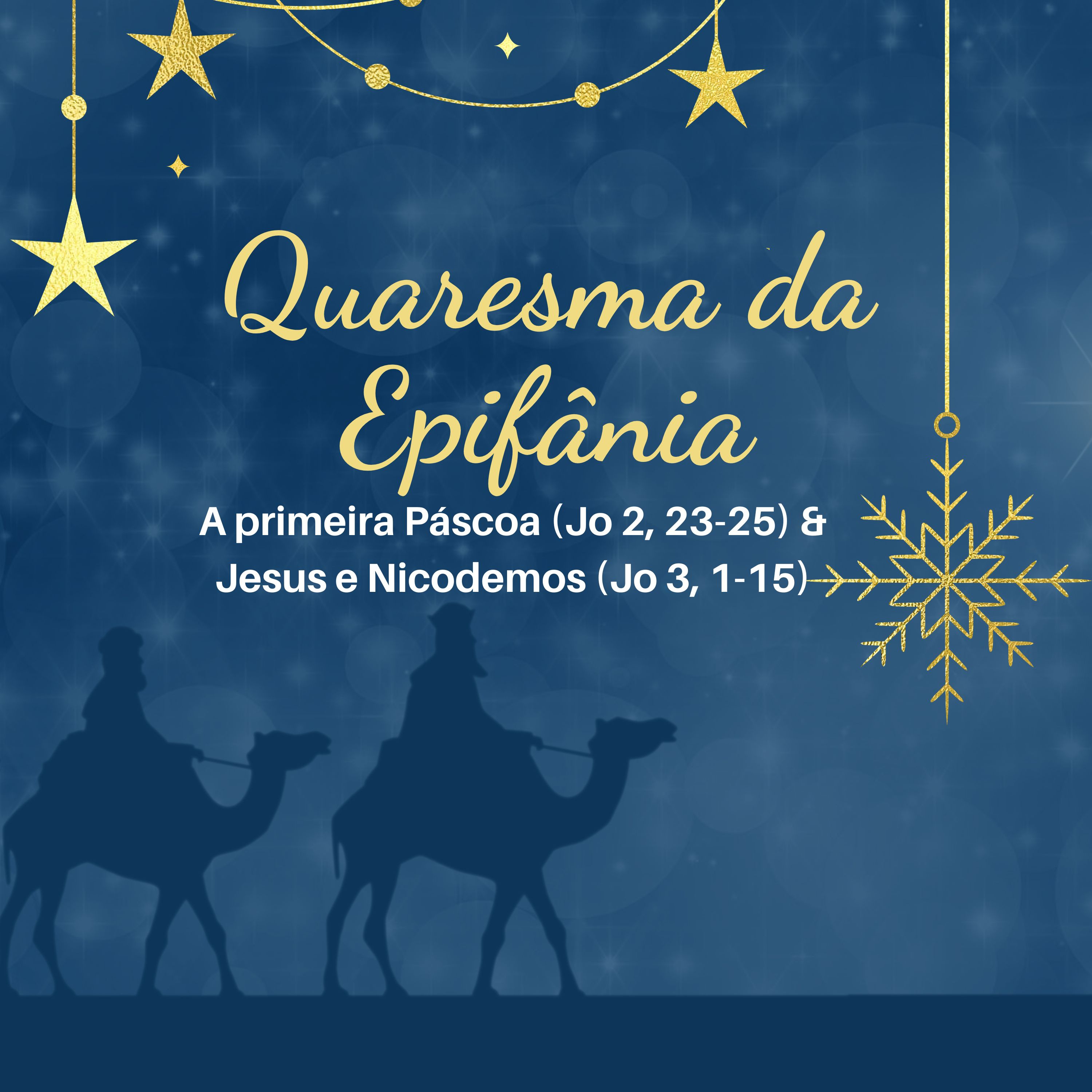 A primeira Páscoa (Jo 2, 23-25) & Jesus e Nicodemos (Jo 3, 1-15) episode artwork