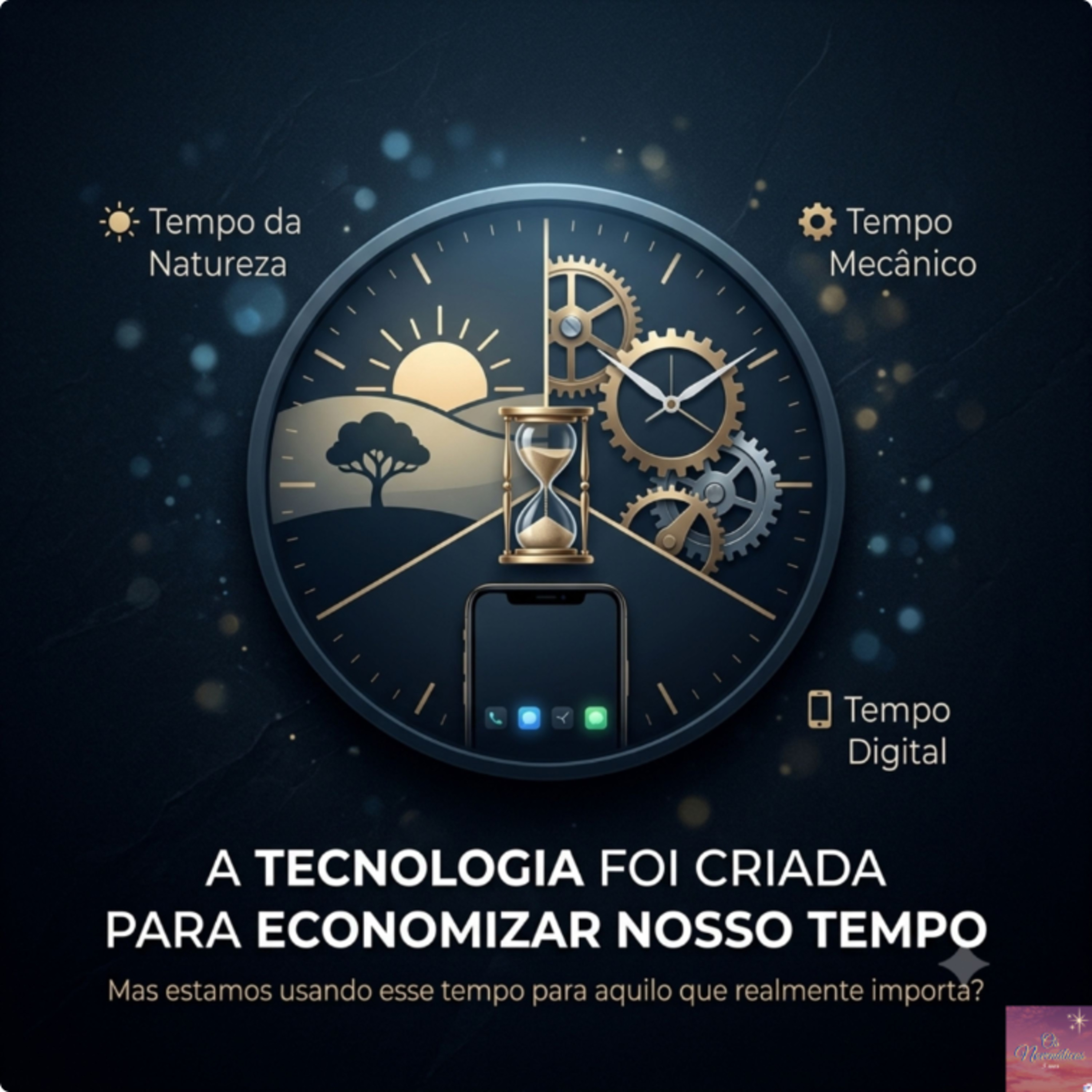 A tecnologia foi criada para economizar nosso tempo e o que fazemos com ele? episode artwork