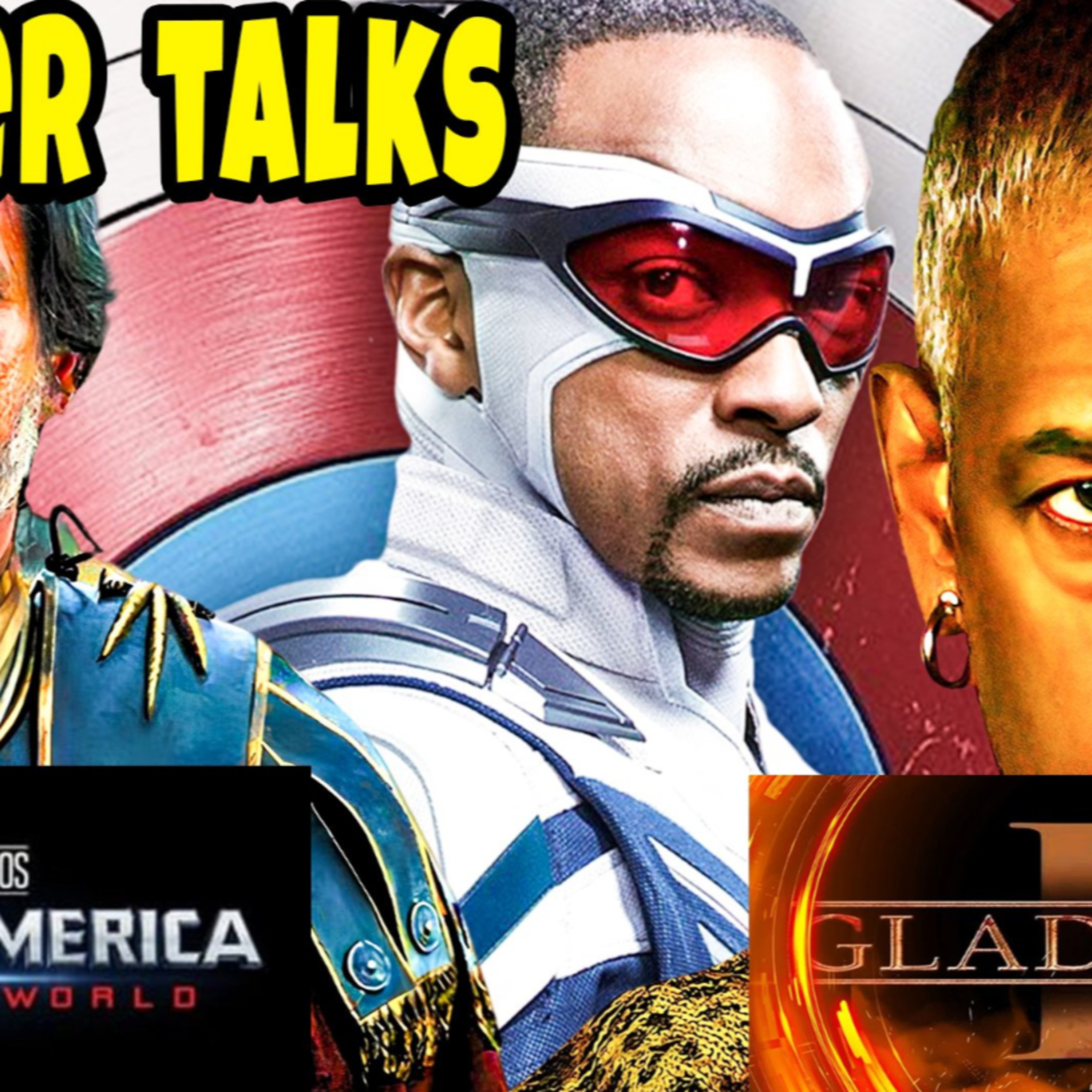 CAPTAIN AMERICA BRAVE NEW WORLD & GLADIATOR 2 TRAILER BREAKDOWN | THE AFTERNOON TUNE episode artwork