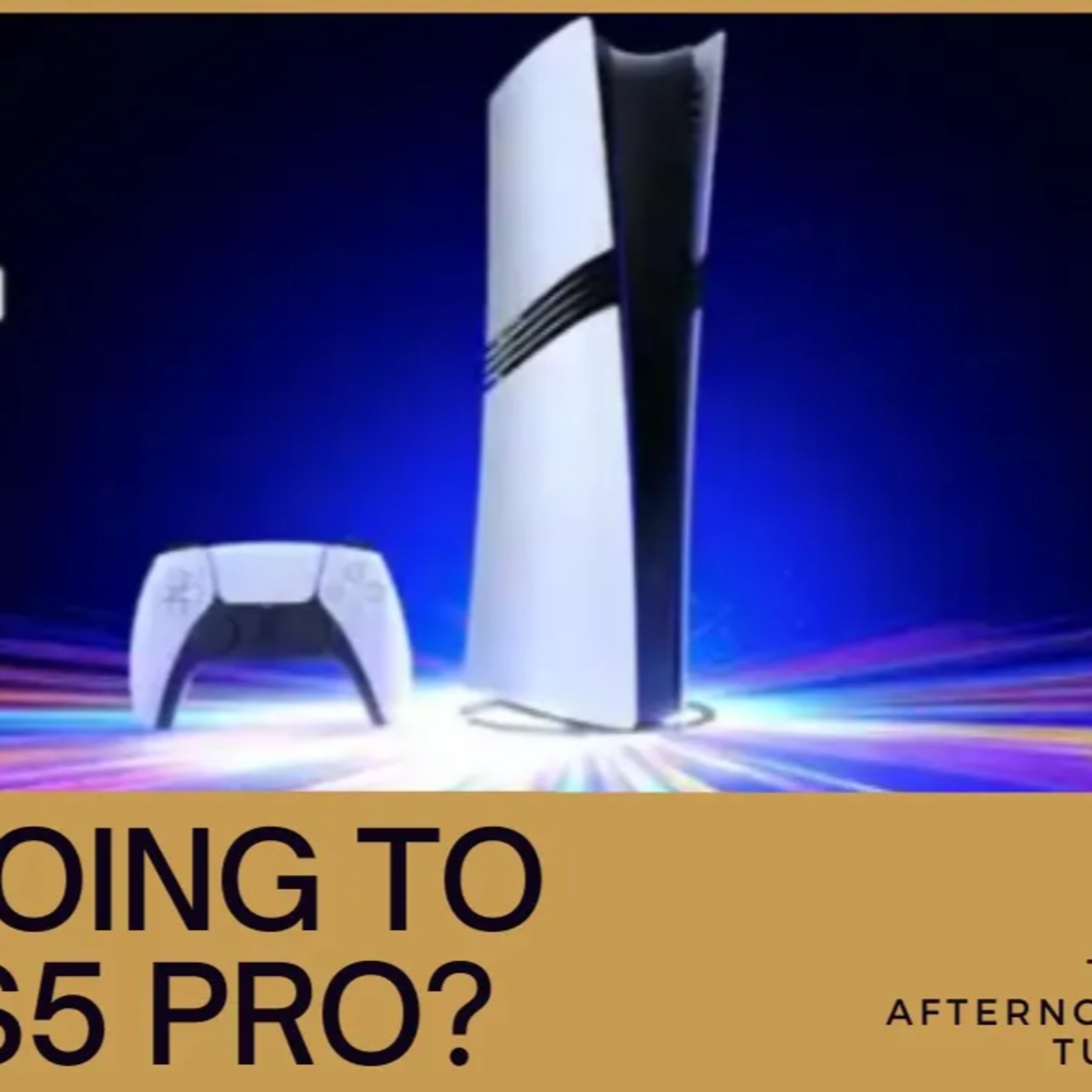 WHAT IS THE POINT?? | PS5 PRO COMING | THE AFTERNOON TUNE episode artwork