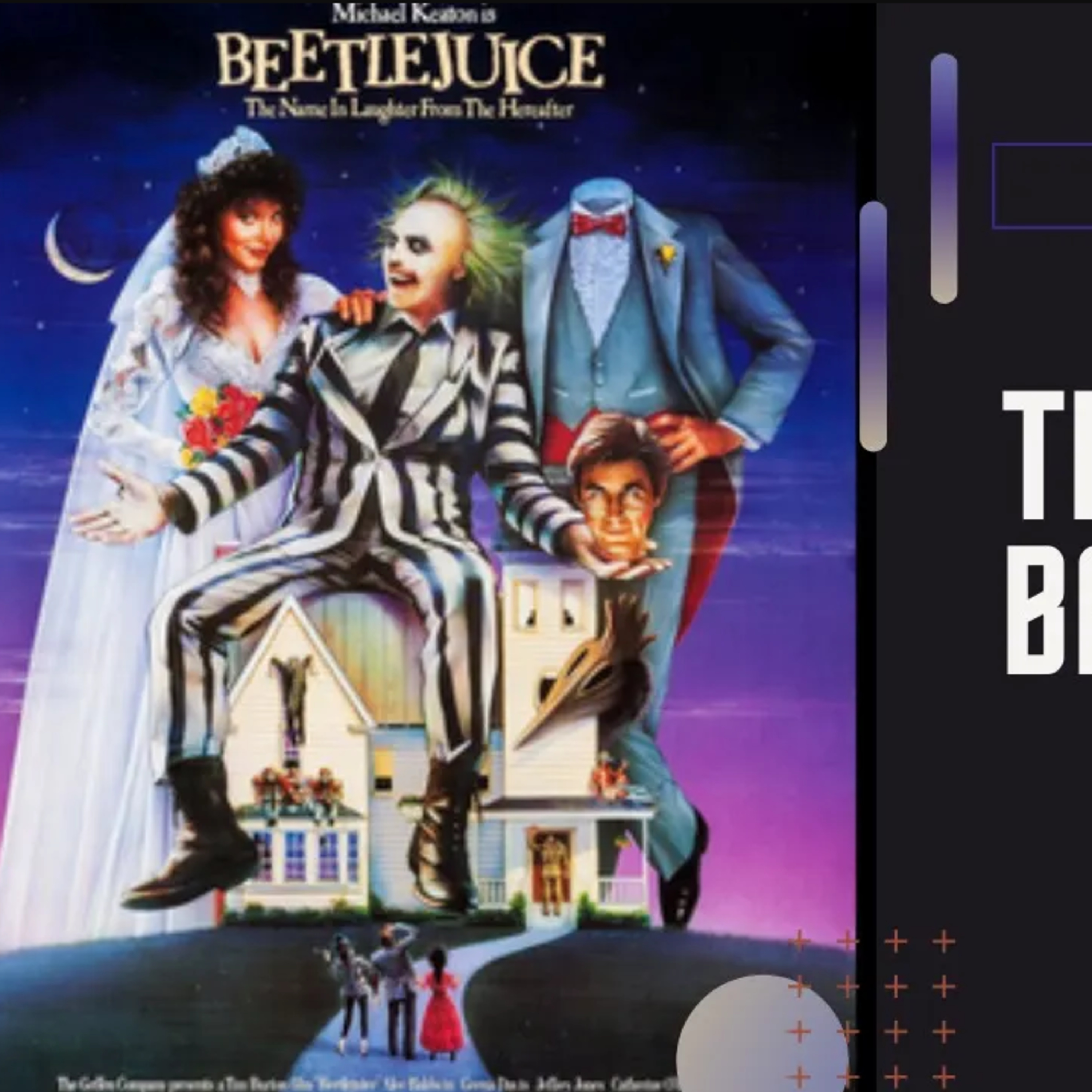 BEETLEJUICE (1988) MOVIE REVIEW | THE AFTERNOON TUNE episode artwork