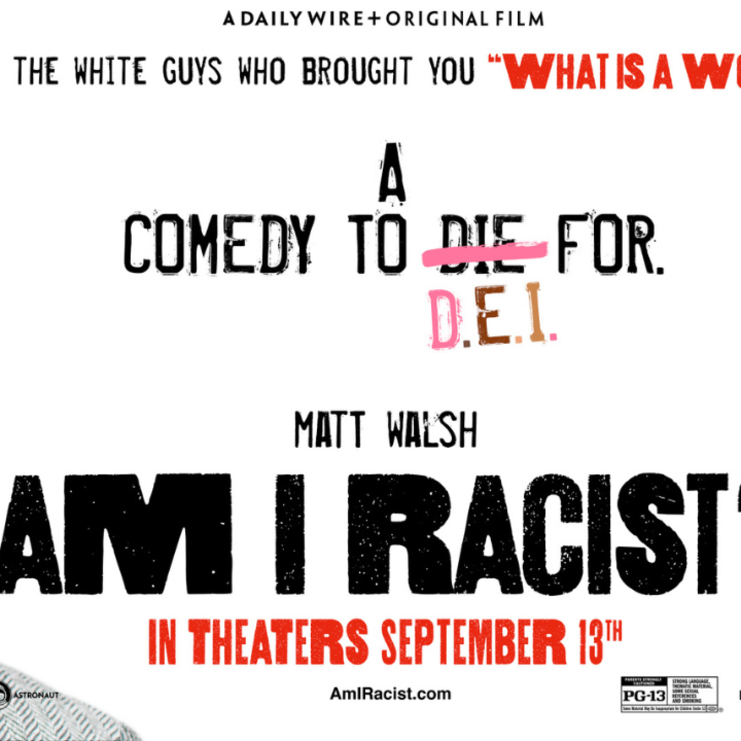 IS MATT WALSH A RACIST? | AM I RACIST? MOVIE REVIEW | THE AFTERNOON TUNE episode artwork
