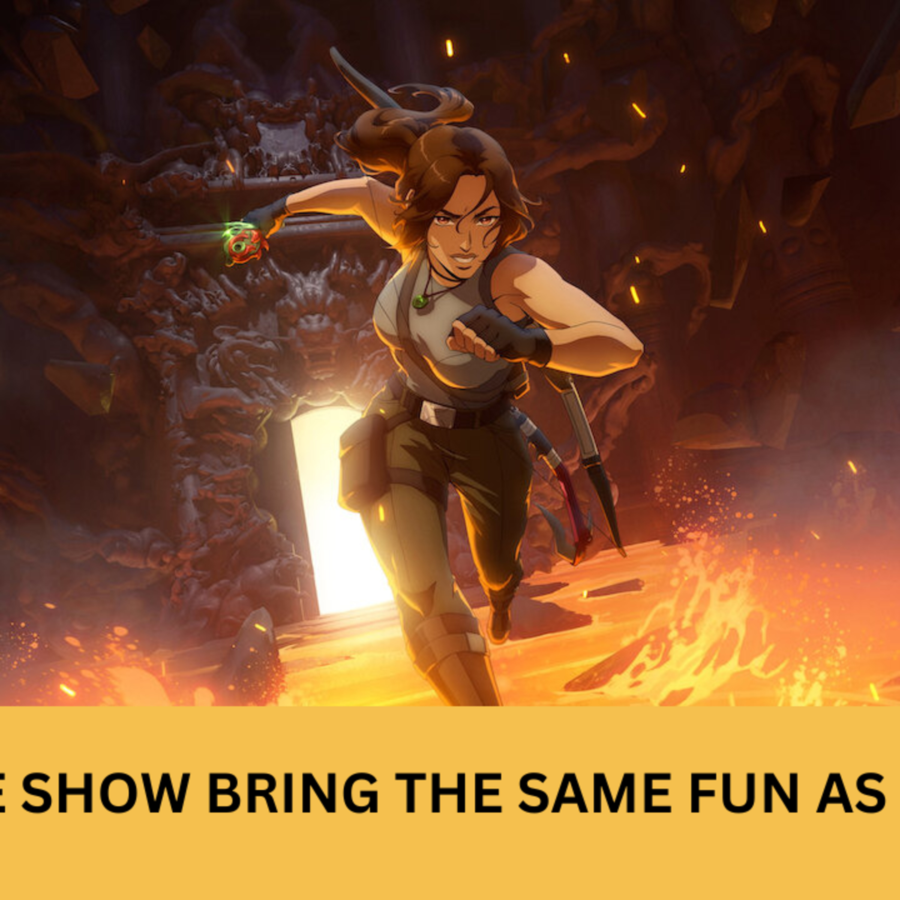 TOMB RAIDER: THE LEGEND OF LARA CROFT SEASON 1 REVIEW | THE AFTERNOON TUNE episode artwork