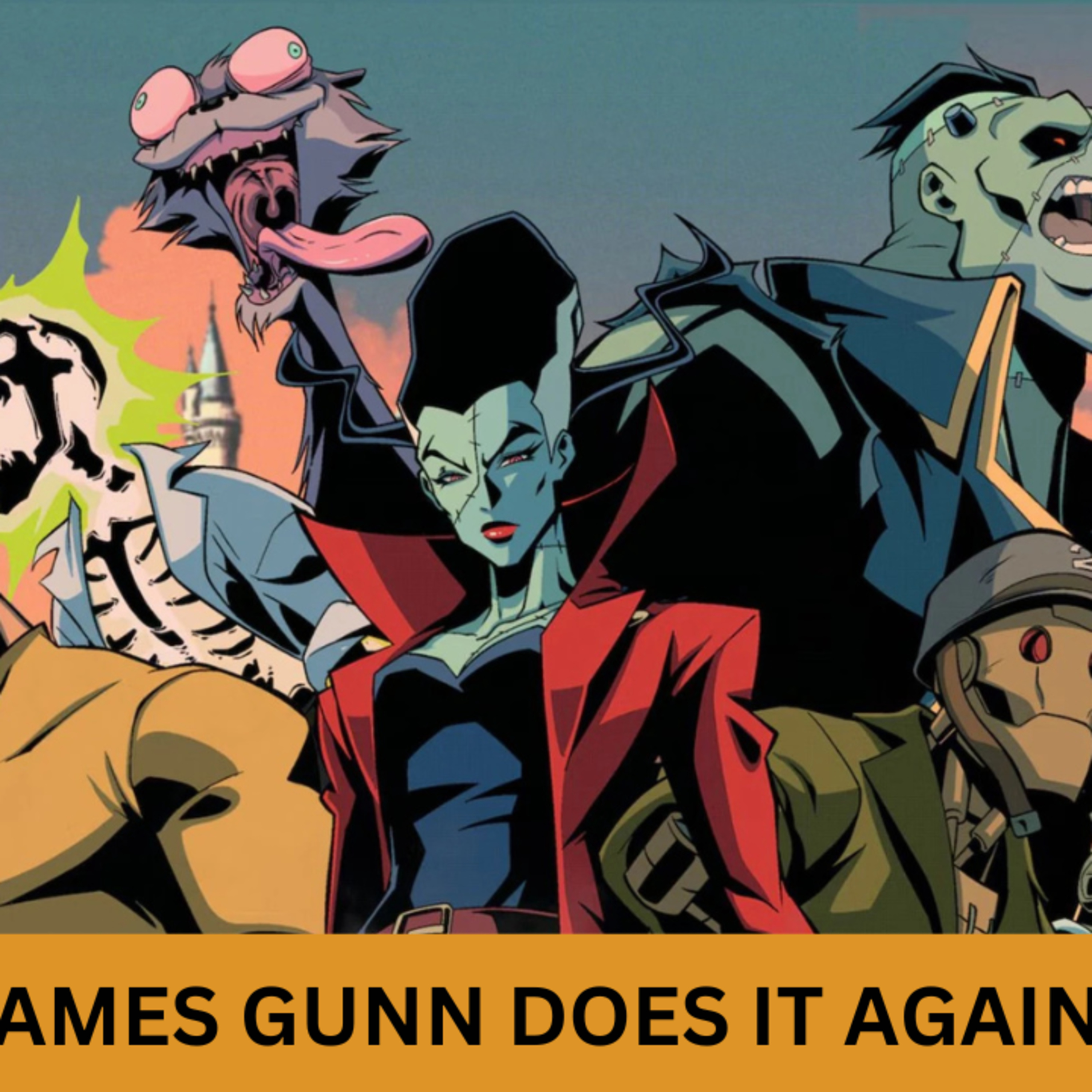 ANOTHER SERIES FROM GUNN ABOUT A GROUP OF OUTCASTS|CREATURE COMMANDOS S1 REVIEW|THE AFTERNOON TUNE episode artwork