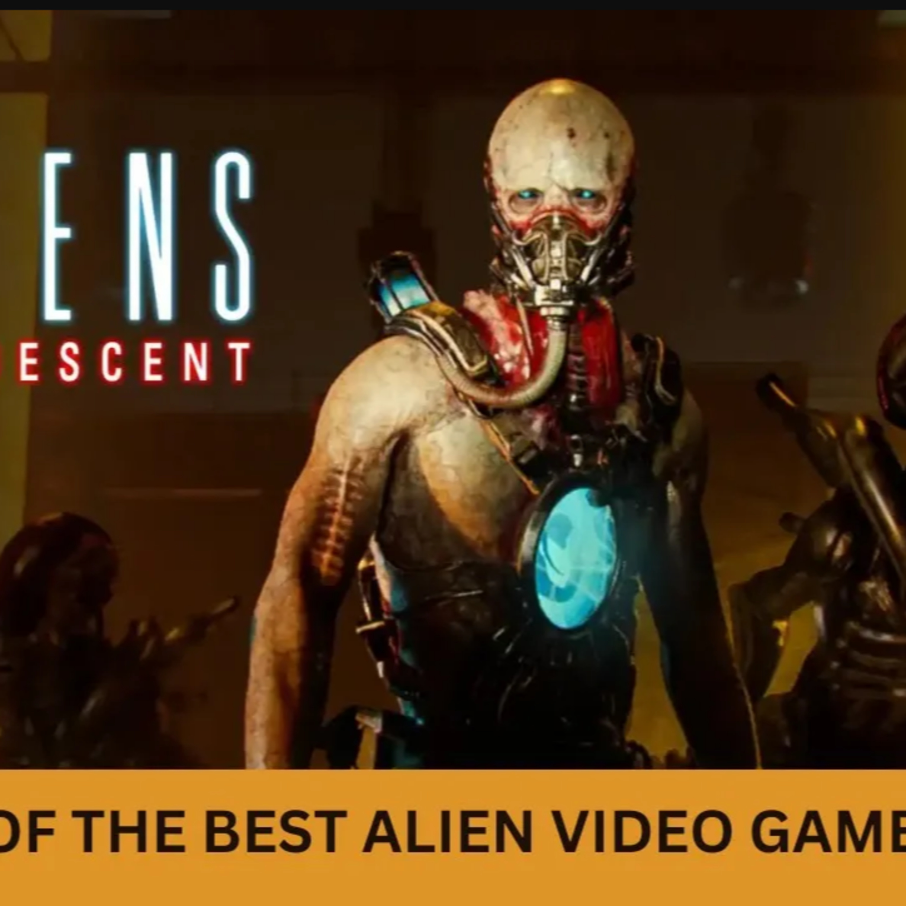THE ALIENS OF ALIEN VIDEO GAMES | ALIENS: DARK DESCENT REVIEW | THE AFTERNOON TUNE episode artwork