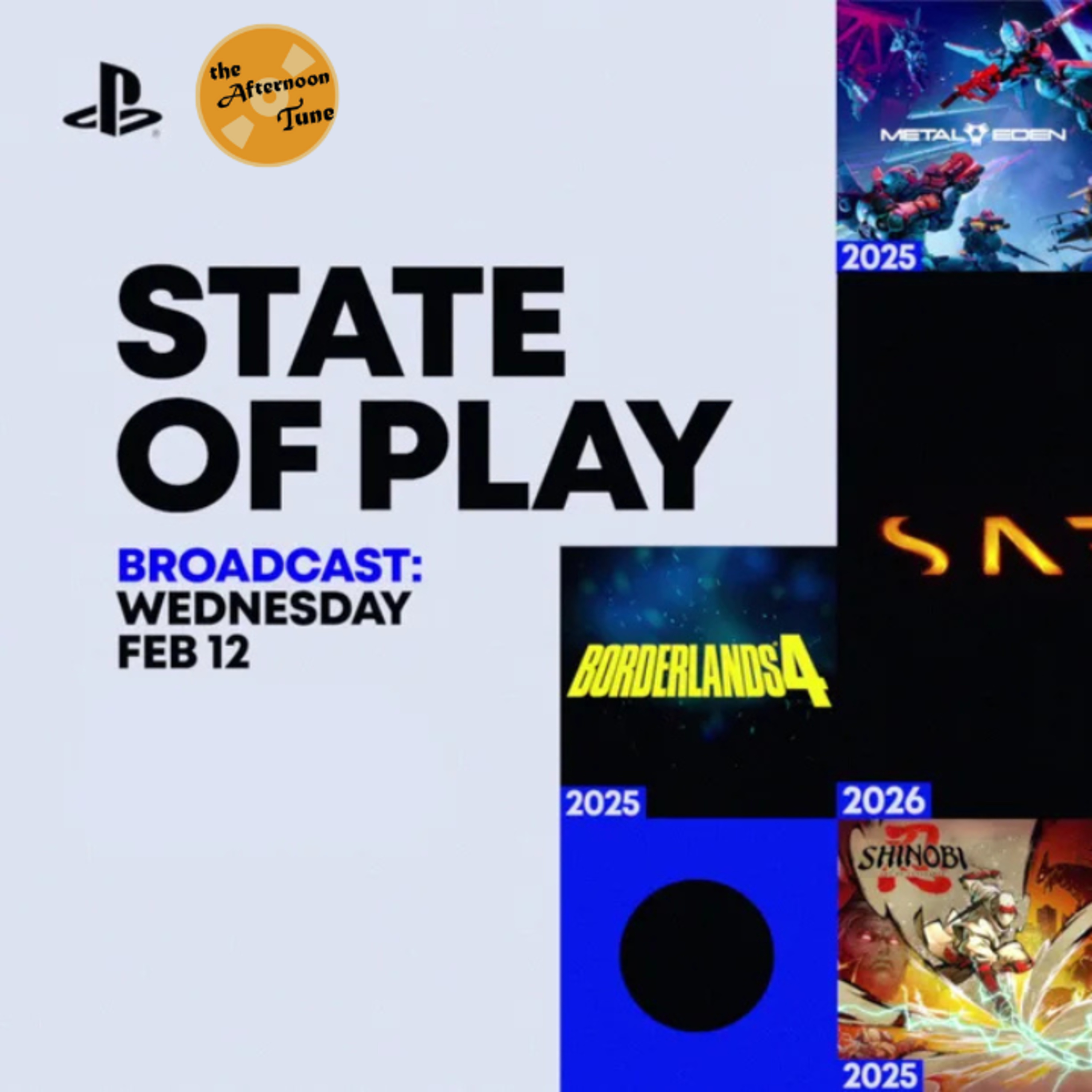 REACTION & BREAKDOWN OF STATE OF PLAY'S BIGGEST TRAILERS | THE AFTERNOON TUNE episode artwork