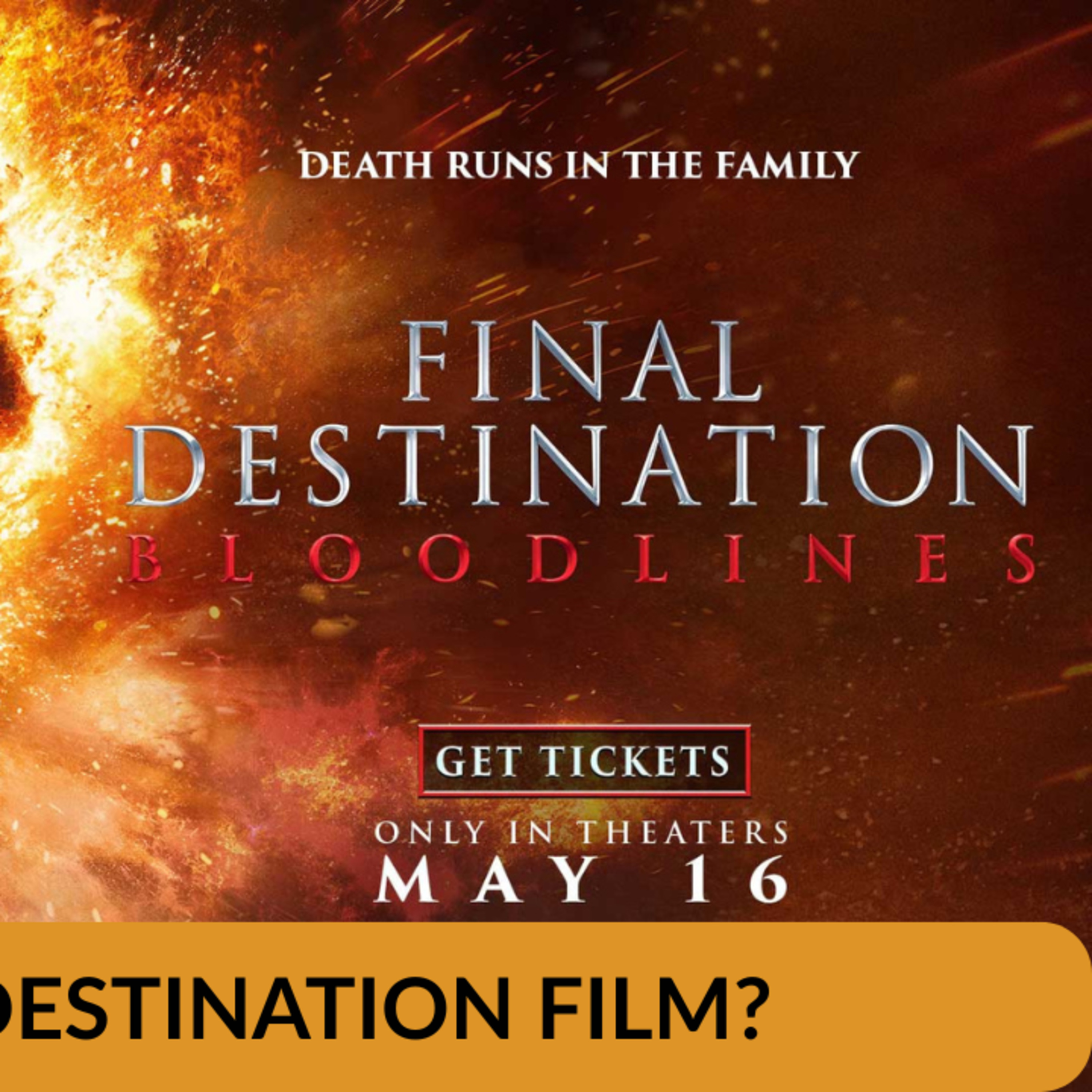 FINAL DESTINATION: BLOODLINES MOVIE REVIEW | THE AFTERNOON TUNE episode artwork