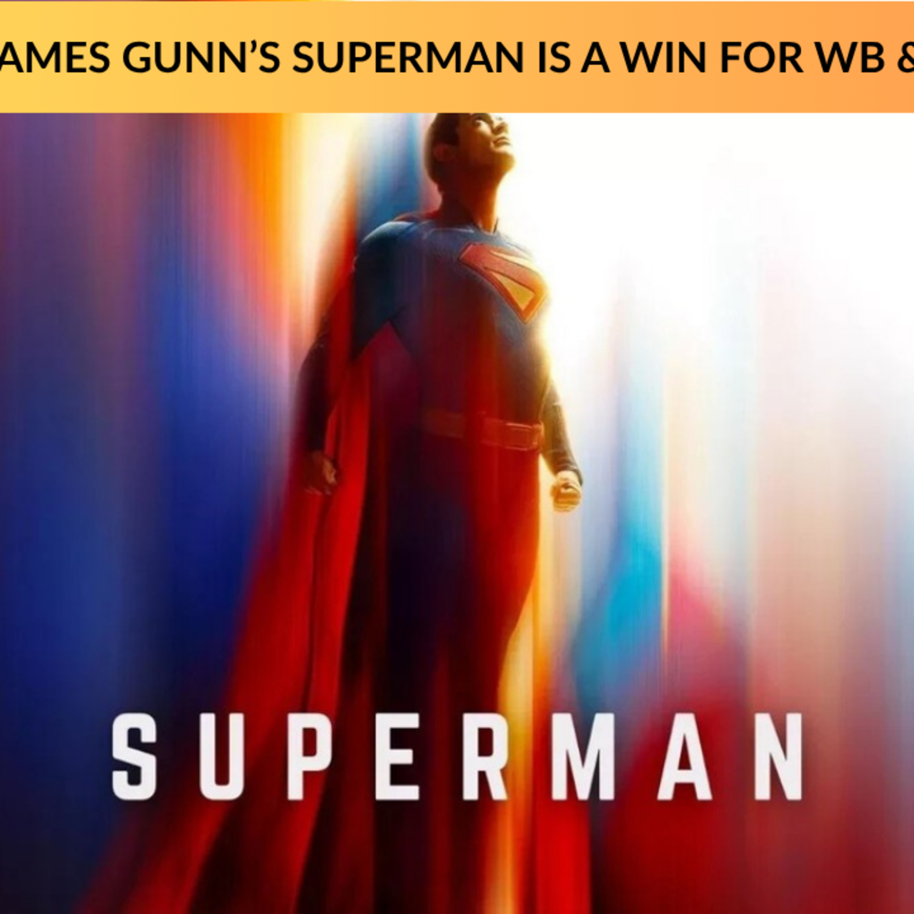 JAMES GUNN'S SUPERMAN (2025) - **SPOILER*** MOVIE REVIEW episode artwork