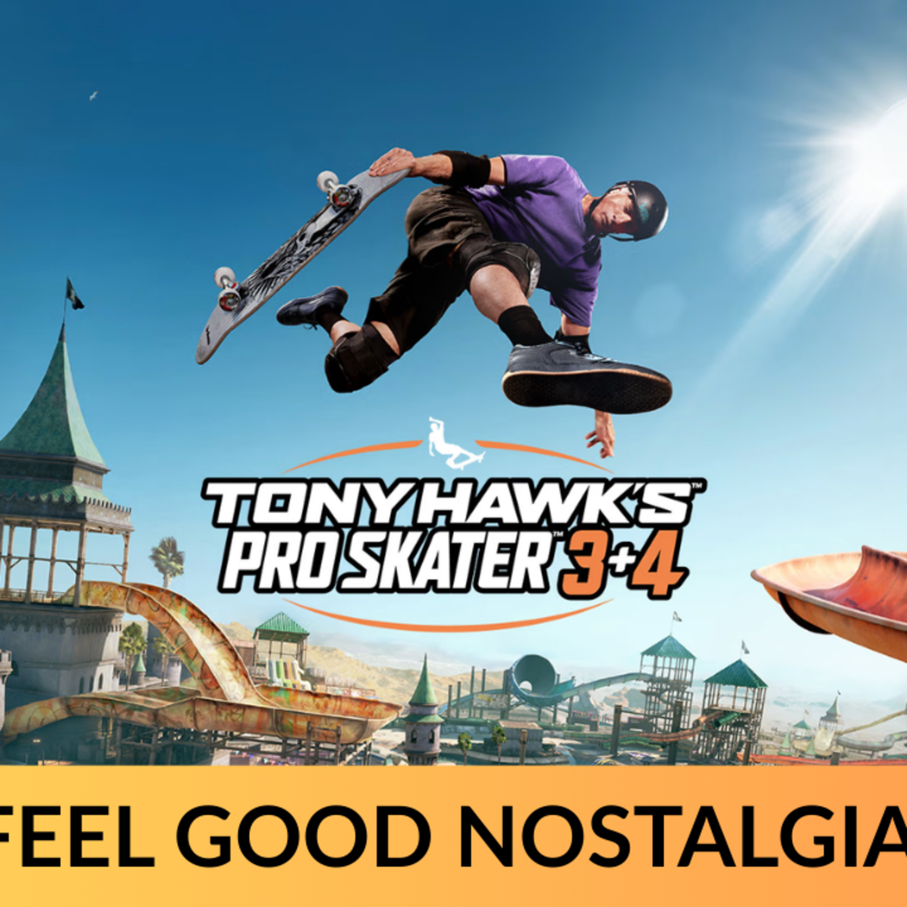 TONY HAWK'S PRO SKATER 3 + 4 - VIDEO GAME REVIEW episode artwork