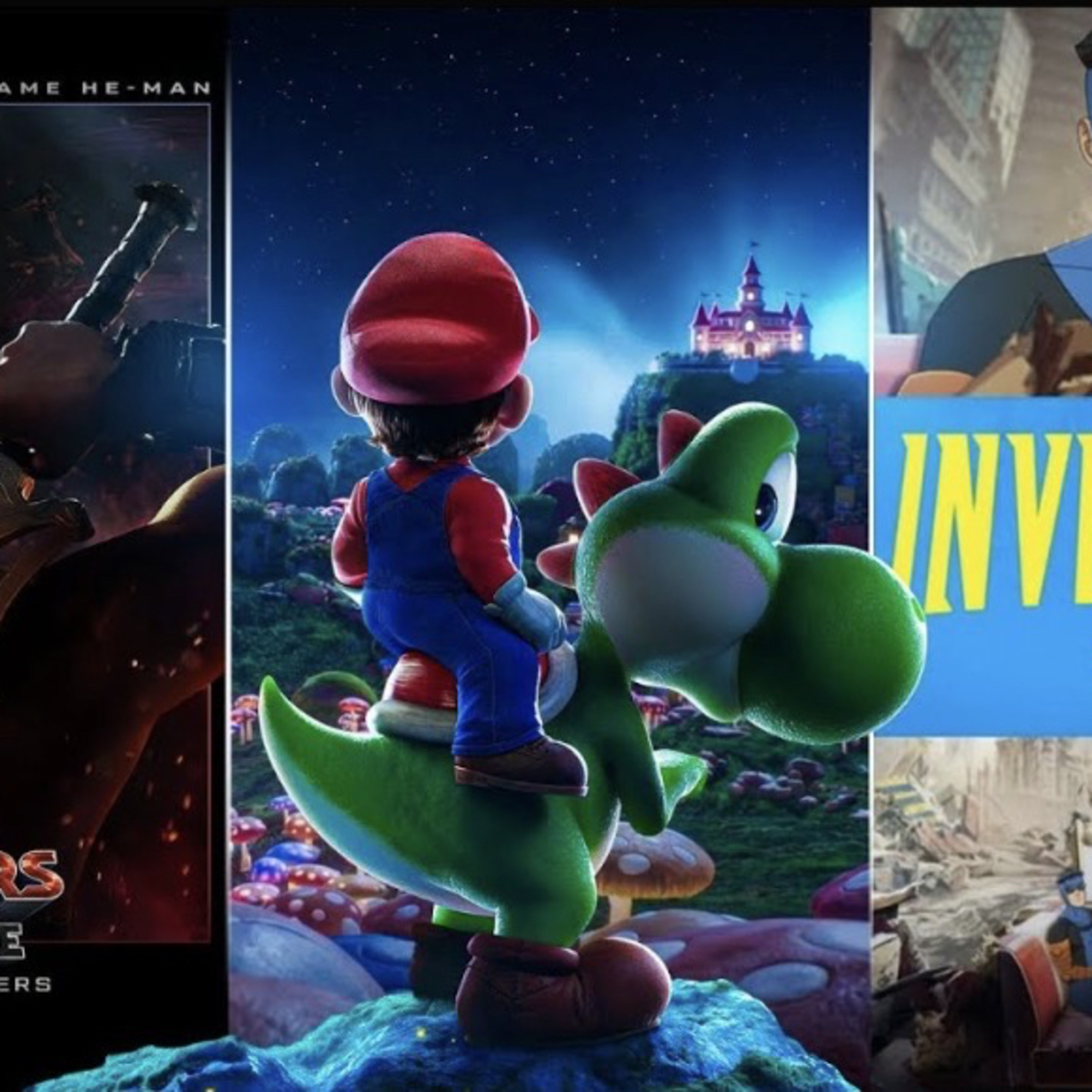 TRAILER REACTIONS & BREAKDOWNS: Masters of the Universe, Invincible Season 4, and Super Mario Galaxy episode artwork