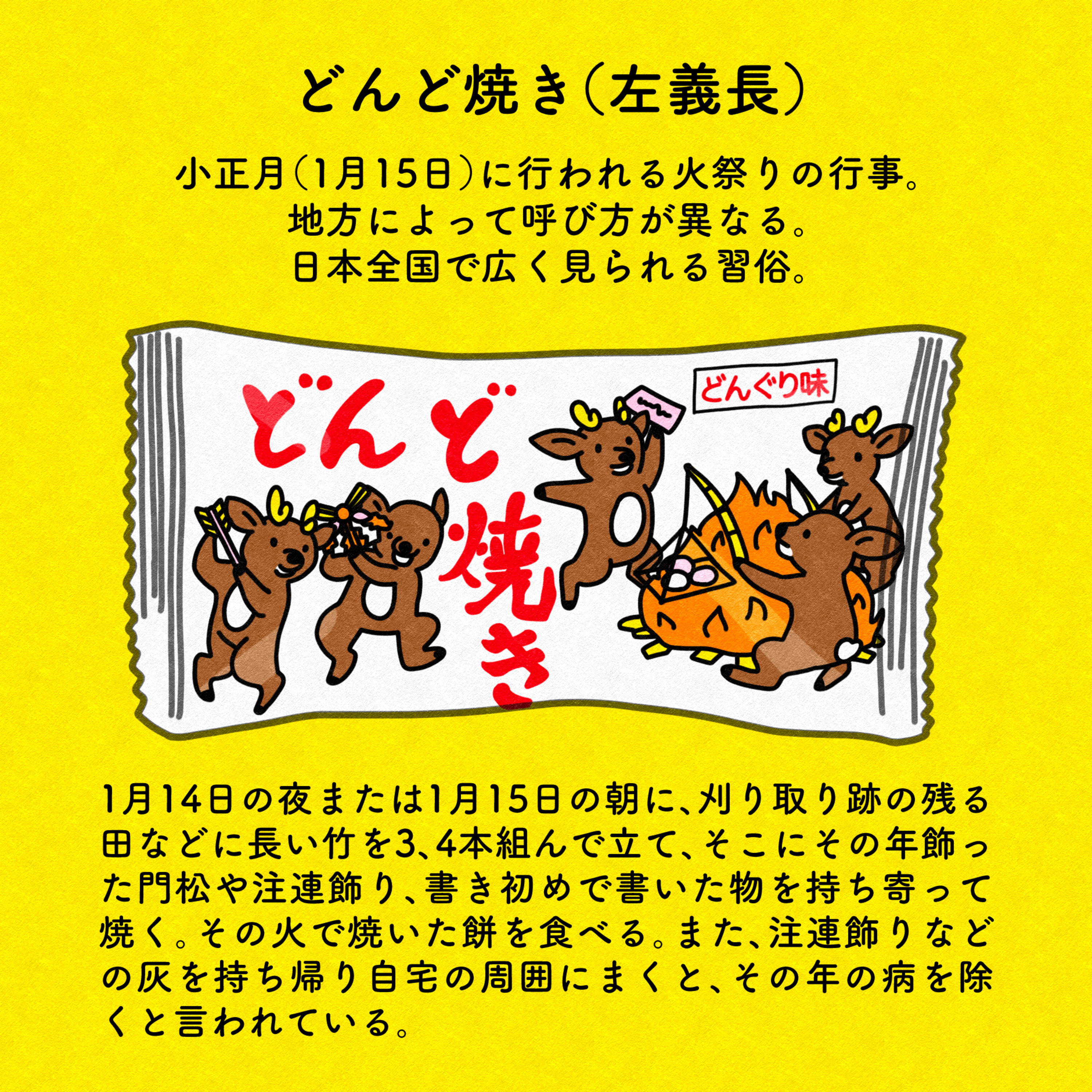 小正月の火祭り『とんど焼き』 episode artwork