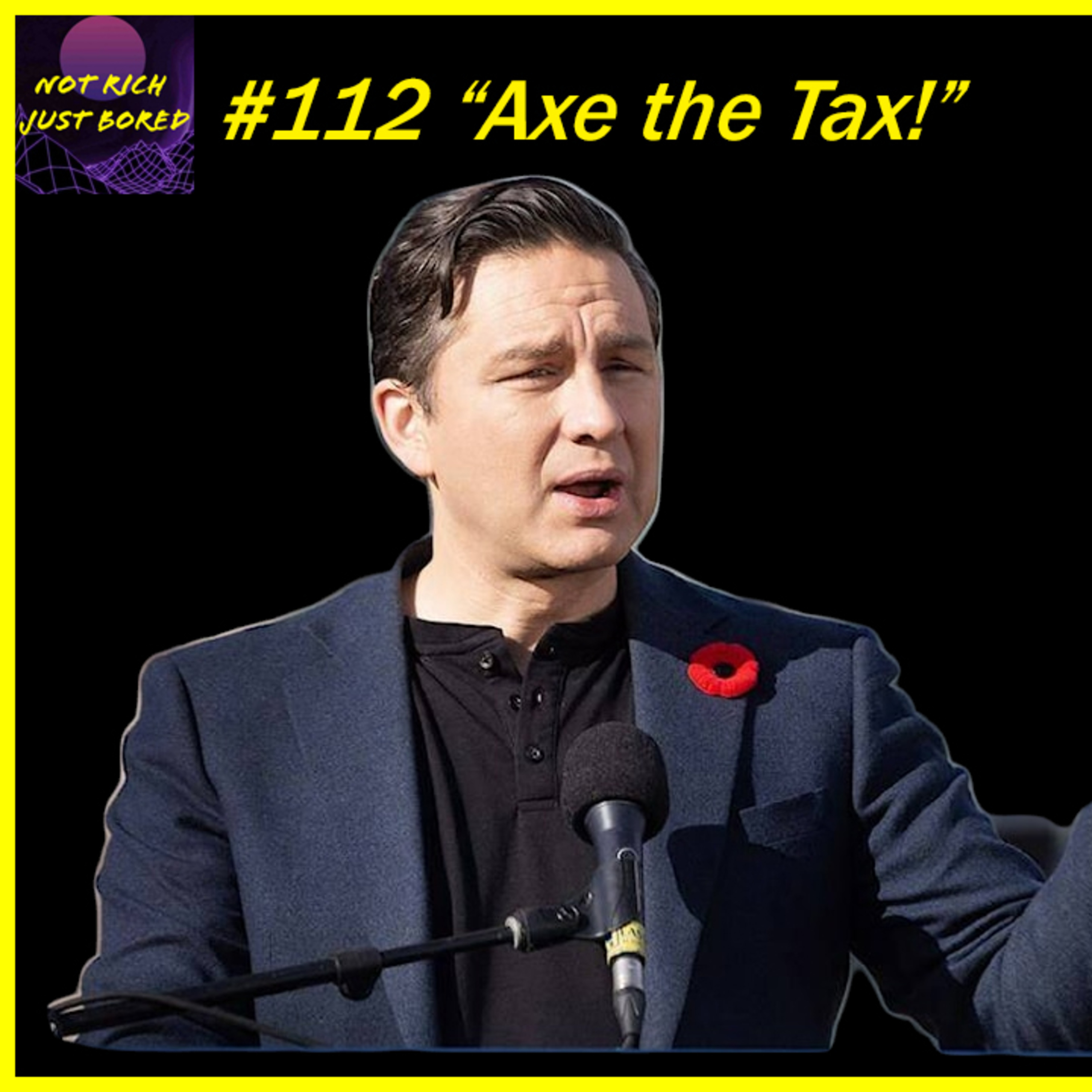 NRJB #112 "Axe the Tax!" episode artwork